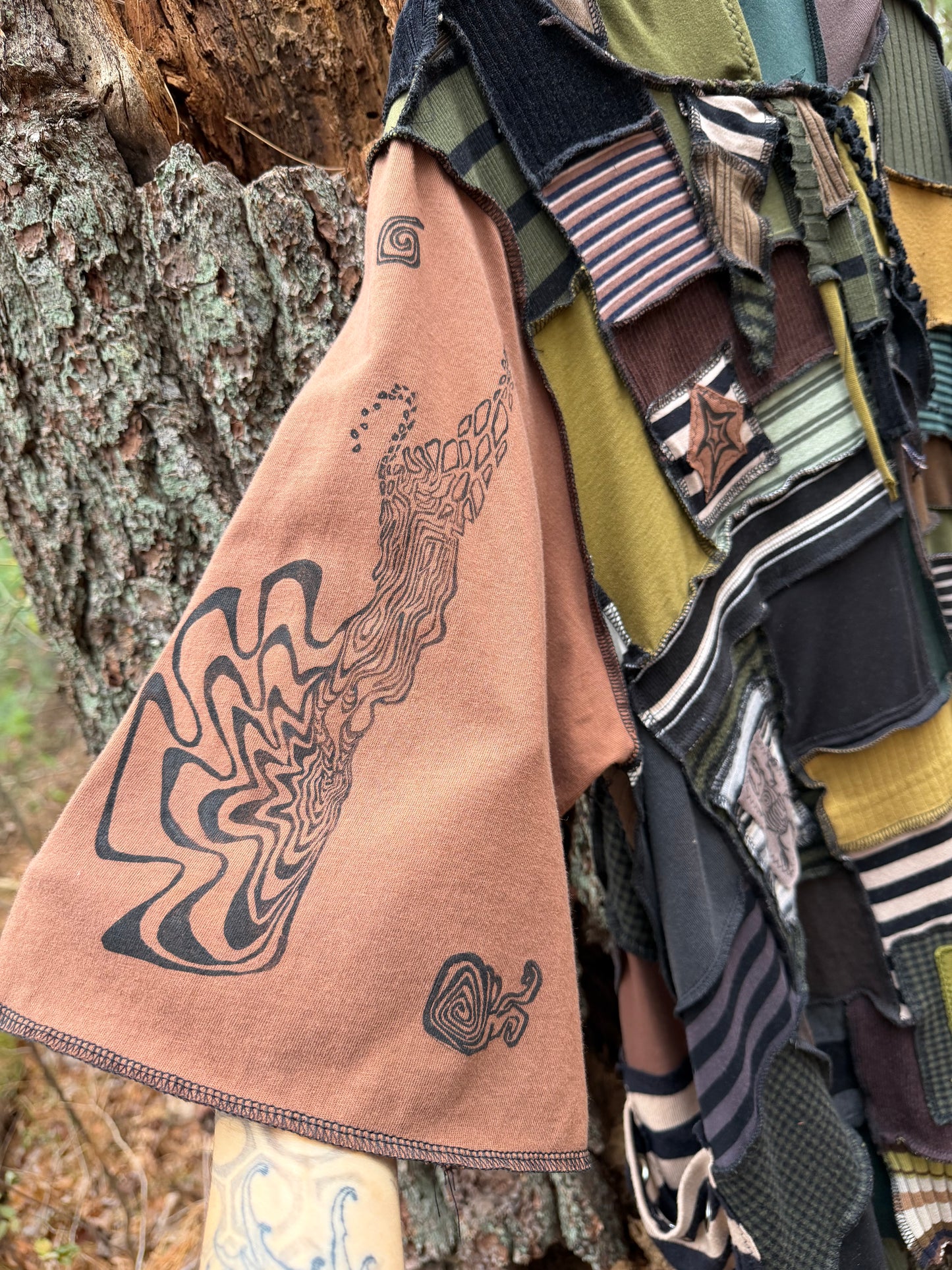 The Alchemist ~ Artsy Wizard Shirt Dress