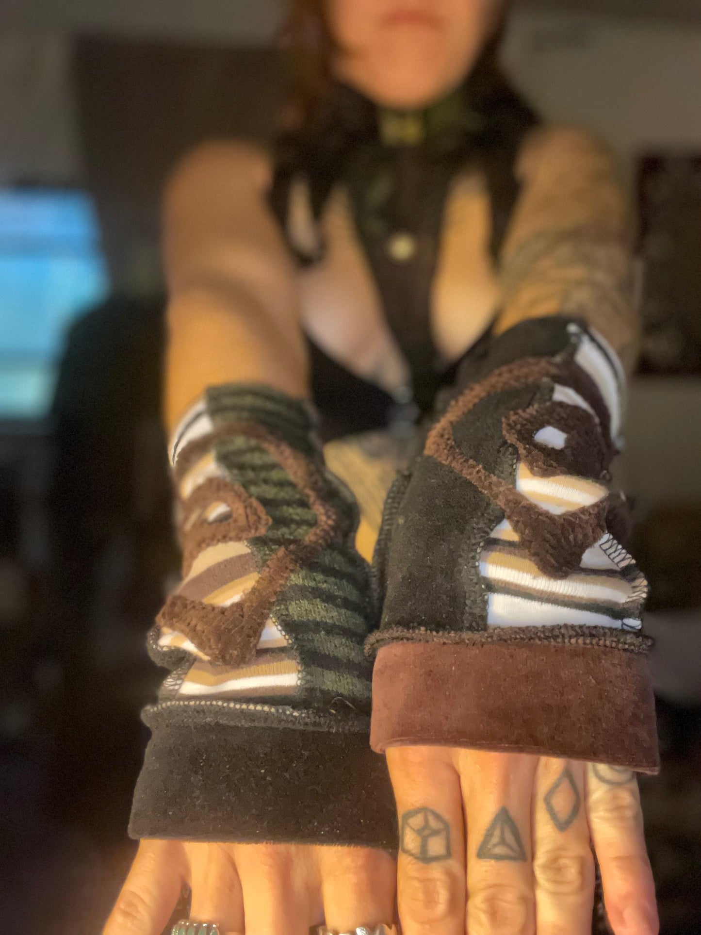 Forest Nymph Swirl Arm Warmers