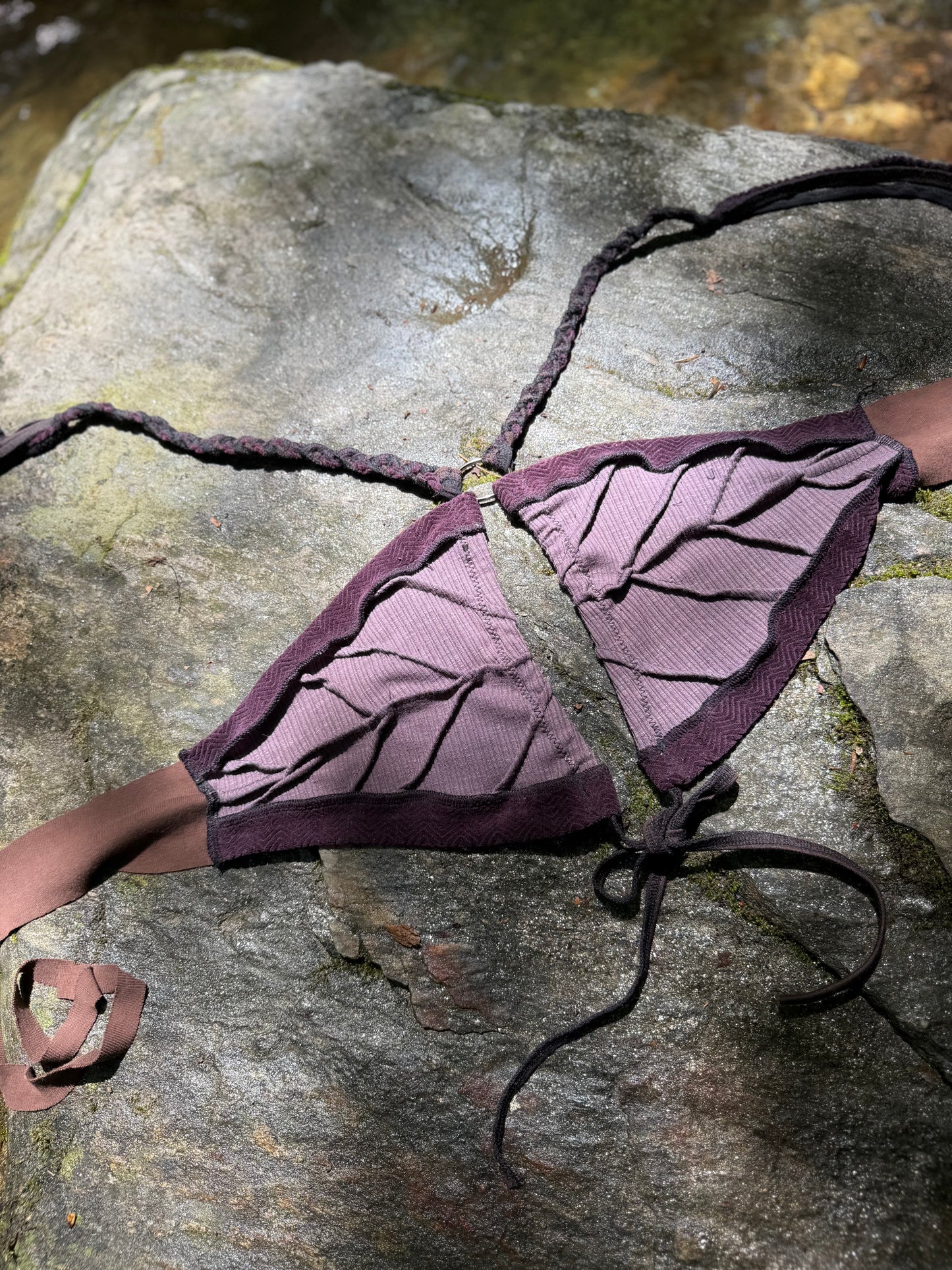 Plum Fae Leaf Top