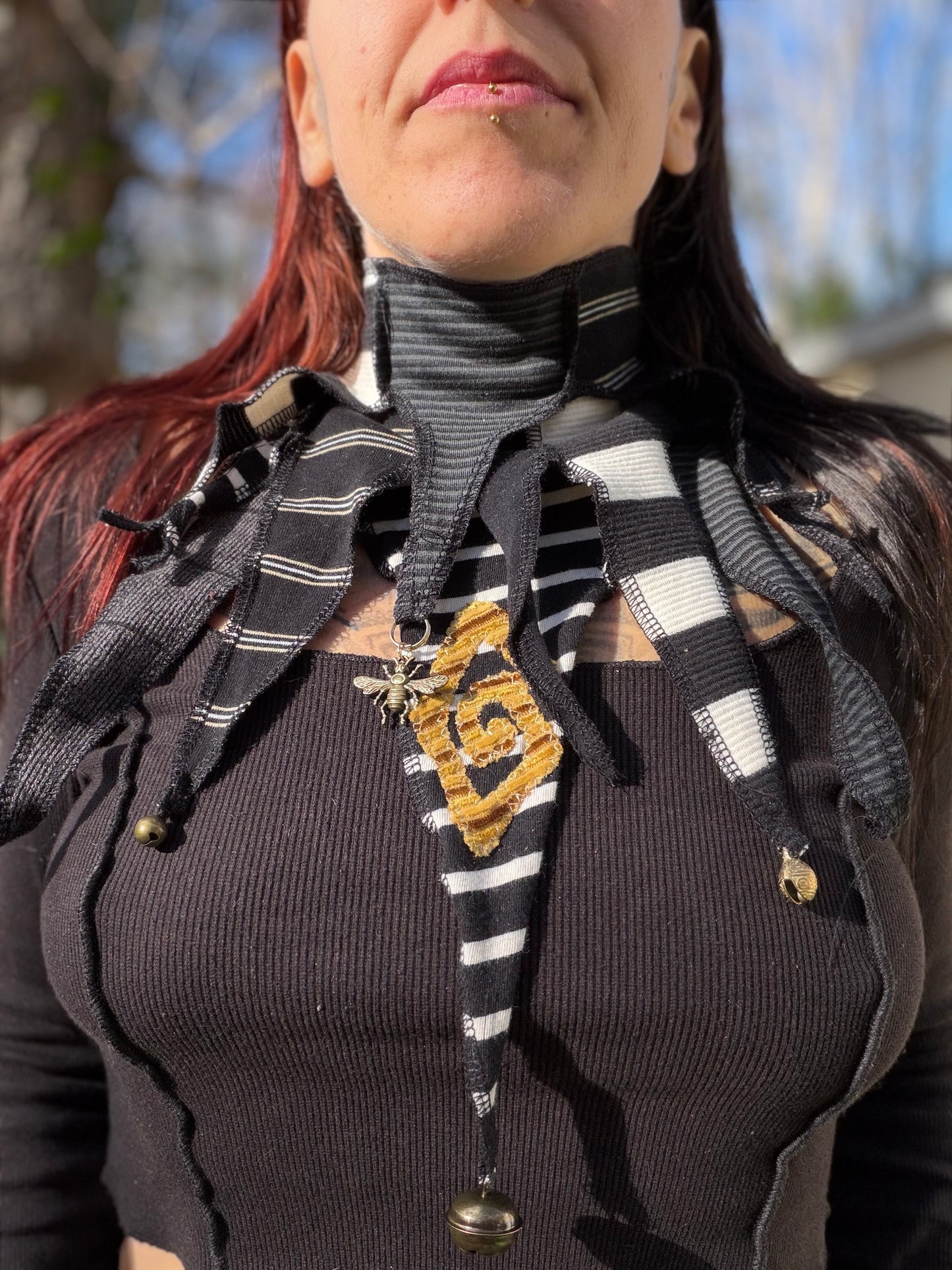 Bumblebee Jester Clown Collar