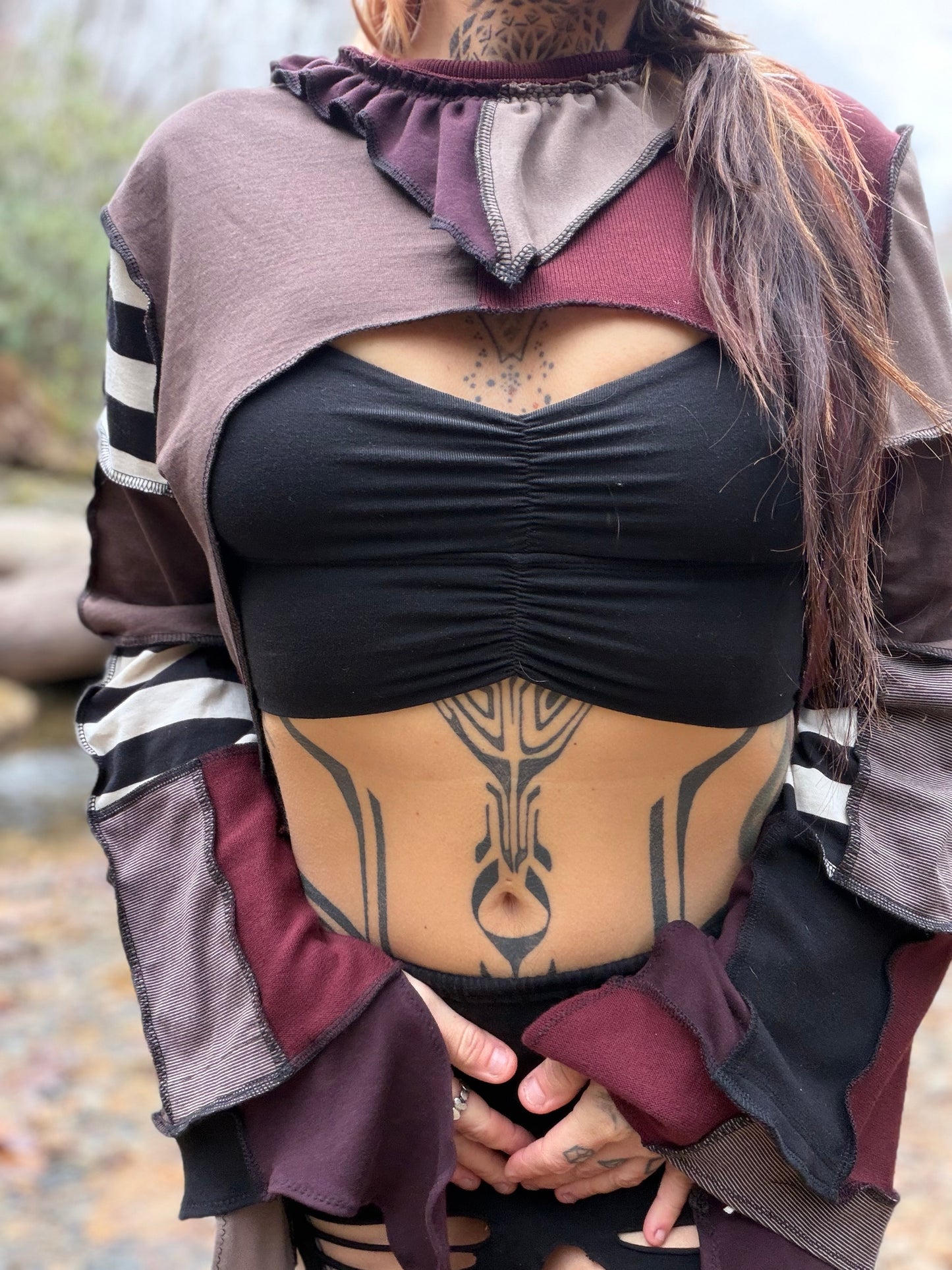 Regal Jester Leaf Pixie Bolero