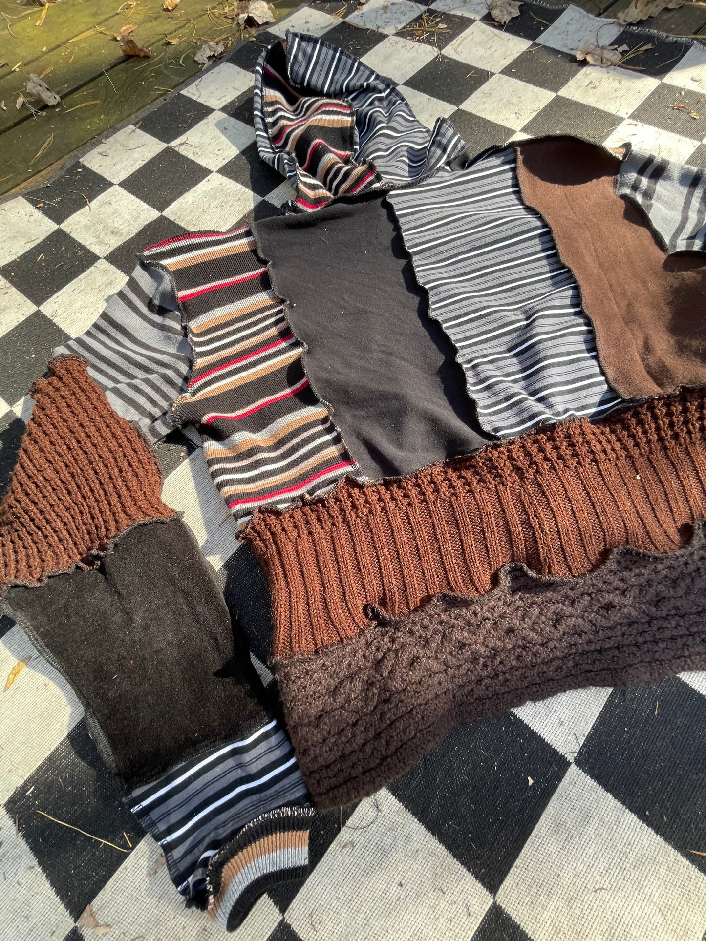 Creative Jester Crop Hoodie