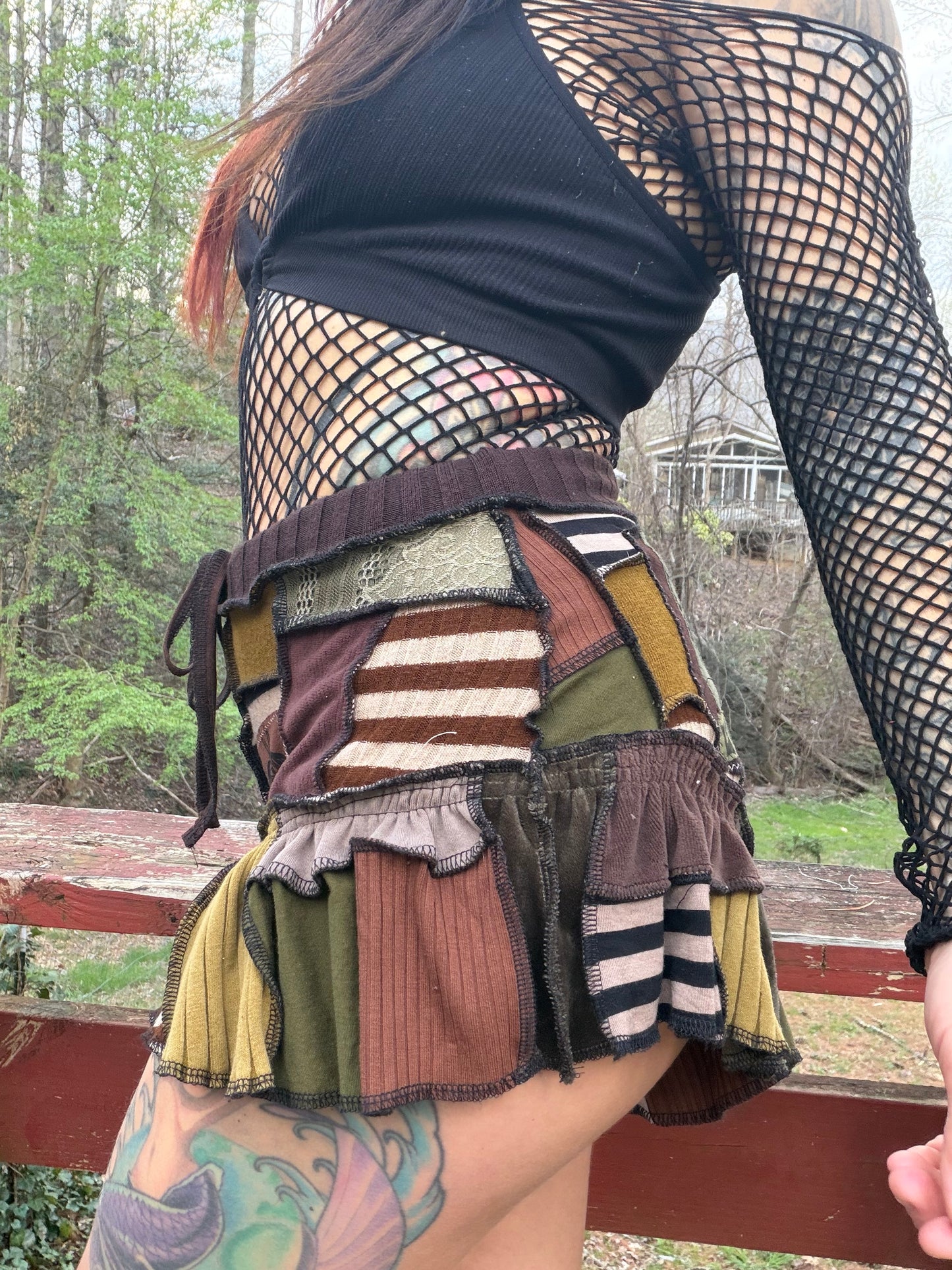 Grounded & Growing Ruffle Shorts