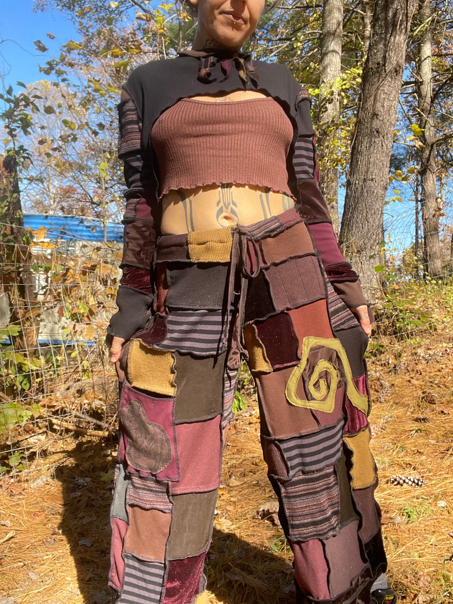 Romantic Pirate Jester Bell Pants