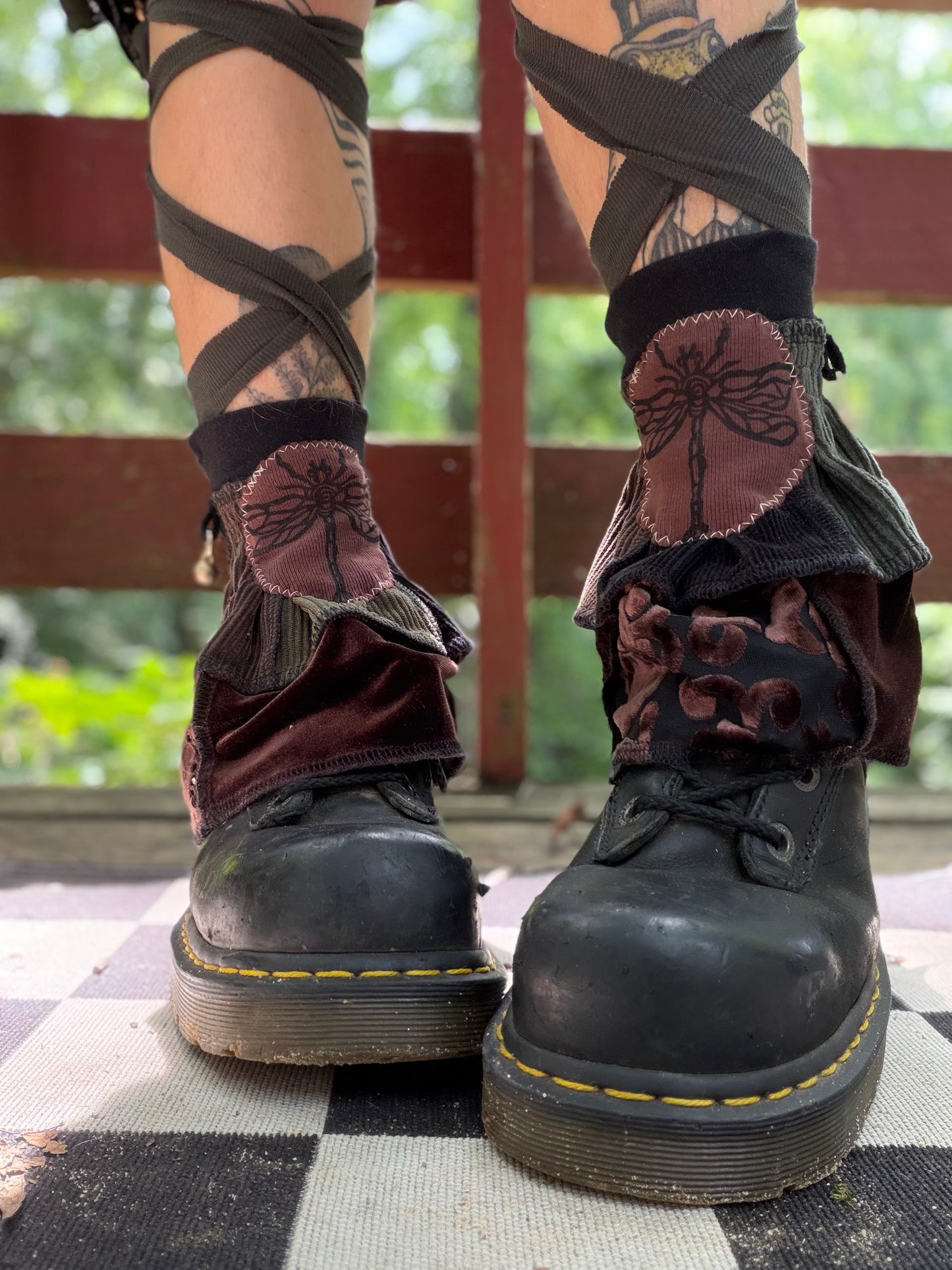 Dragonfly Dreams Boot Cuffs