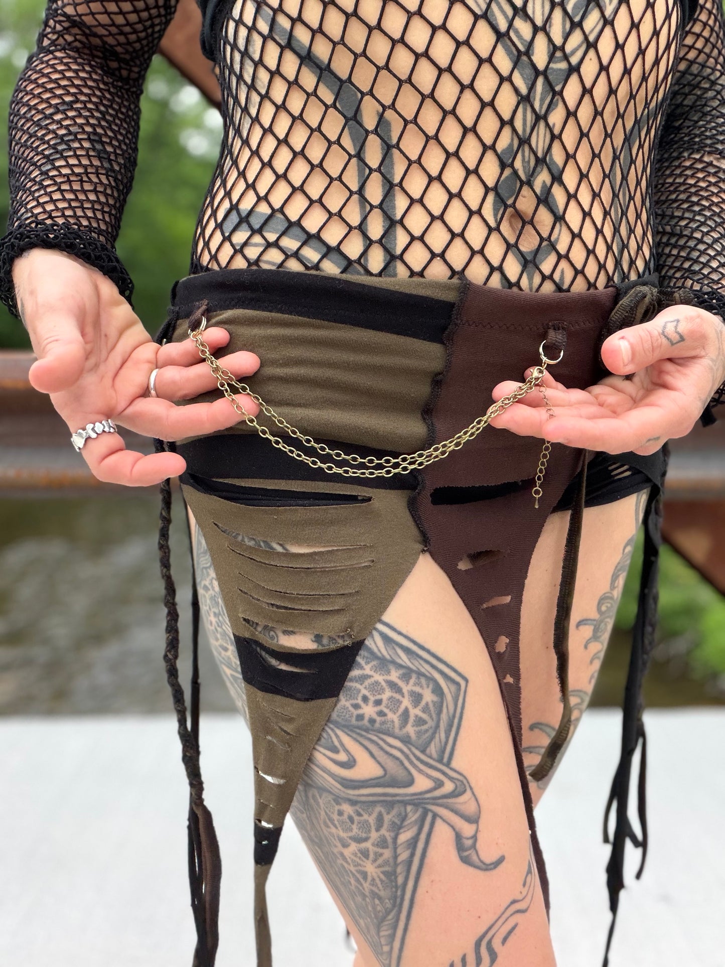 Earth Magick Micro Scrap Skirt Belt