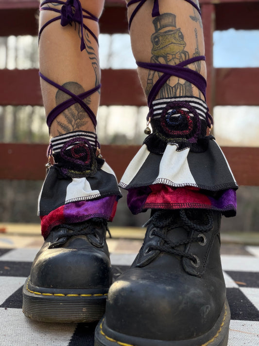 Clown Core Spiral Cuffs