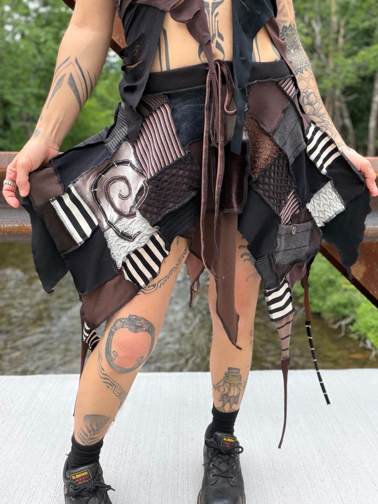 Scrappy Earthling Tendril Fae Skirt