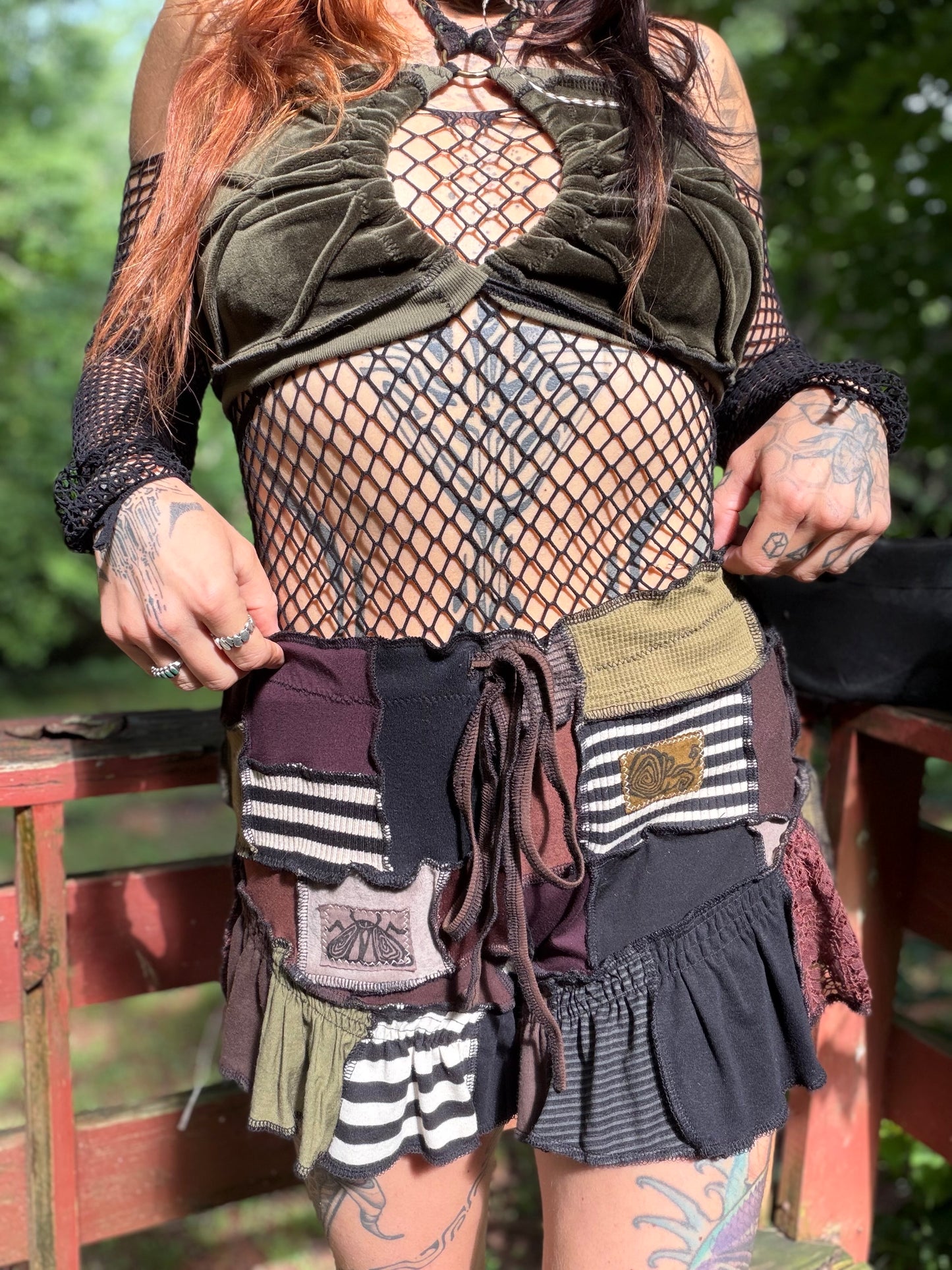 Artsy Pixie Ruffle Shorts
