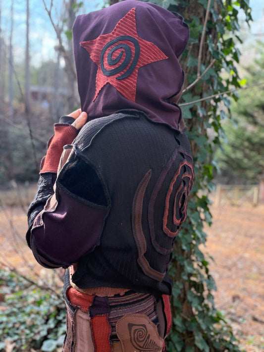 Dream Weaver ~ Hooded Bolero Top