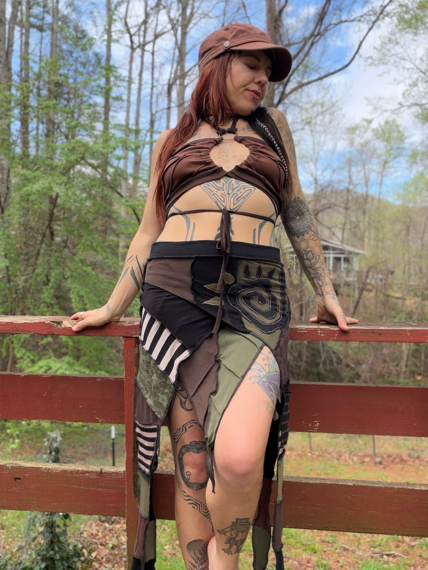 Fern fae tendril pixie skirt