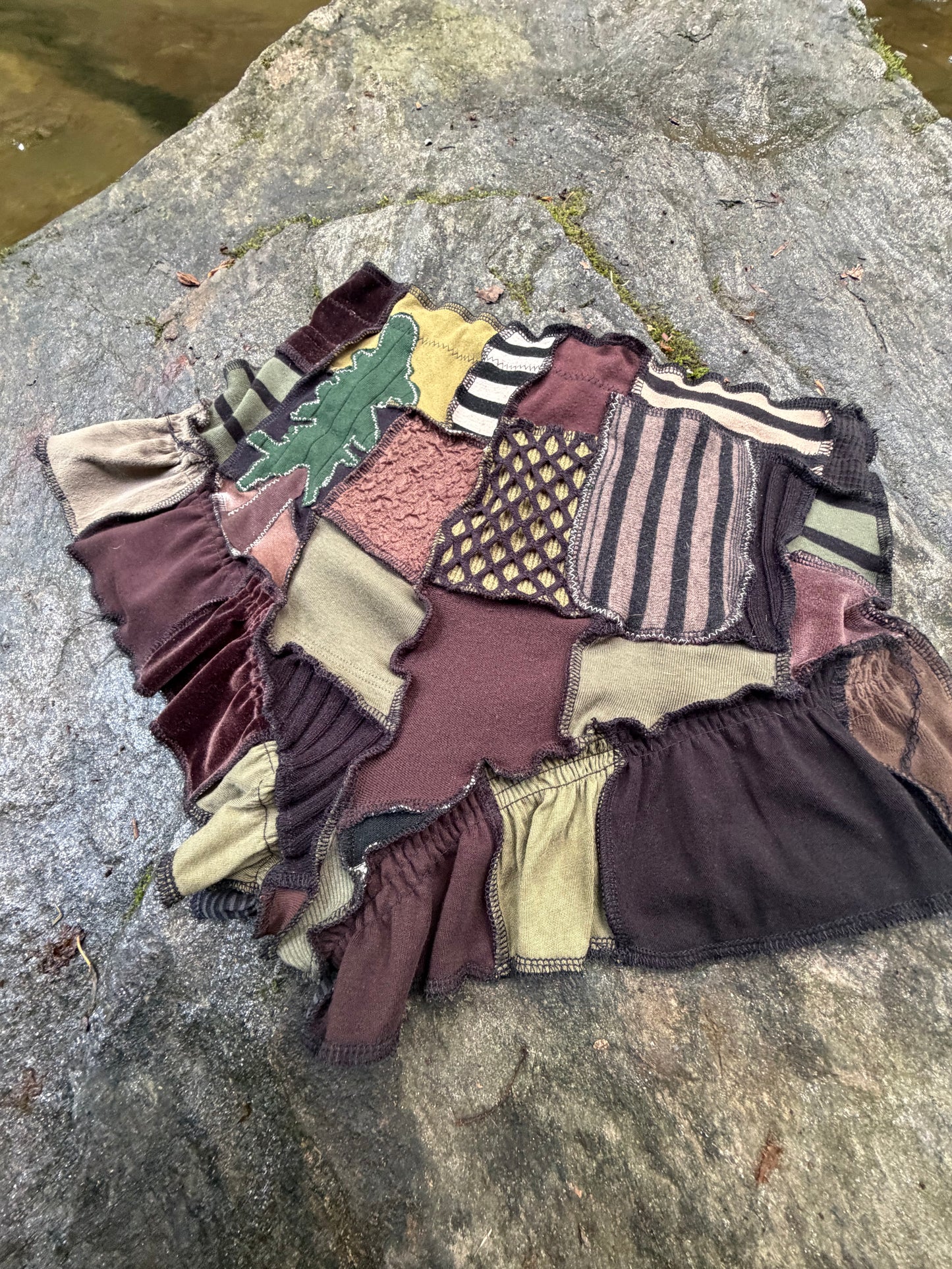 Tree Hugger Ruffle Shorts