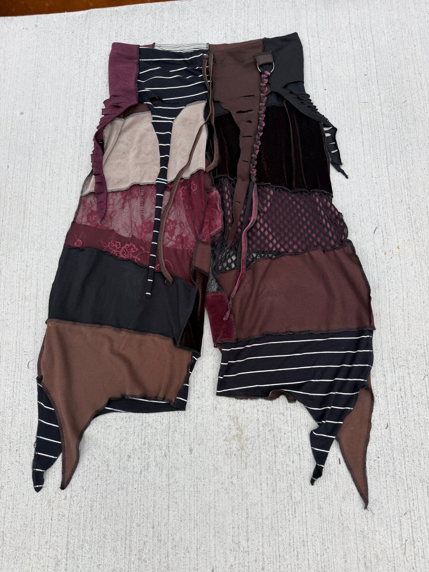 Mesh & Magick Pirate Tendril Skirt Pants