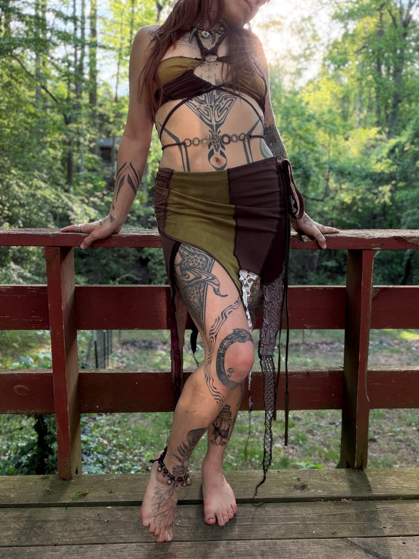 Forest Nymph Romance Wrap Skirt