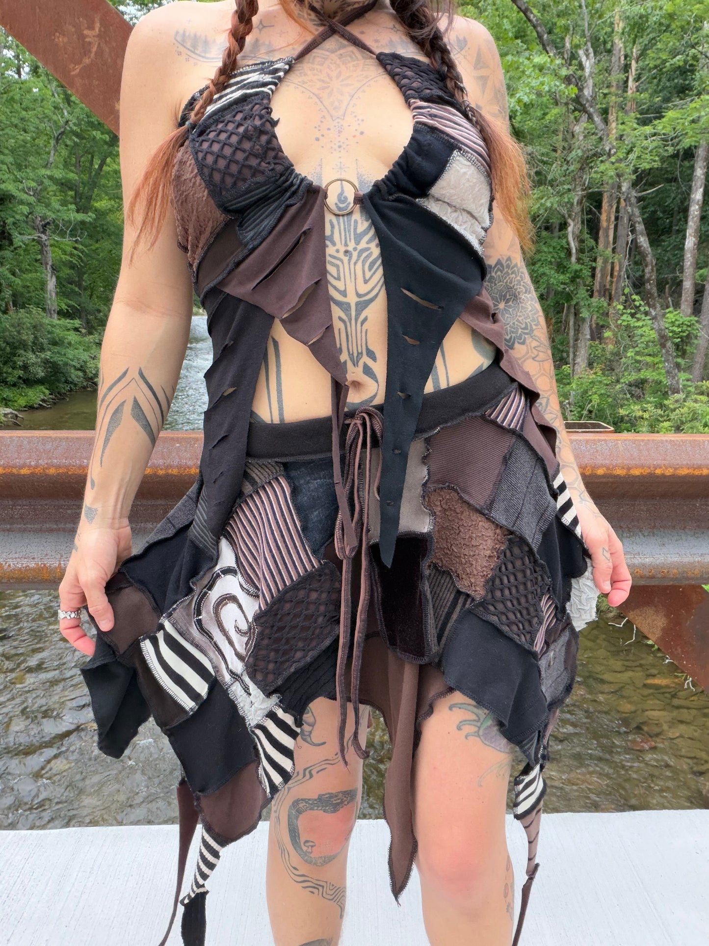 Scrappy Earthling Tendril Fae Skirt