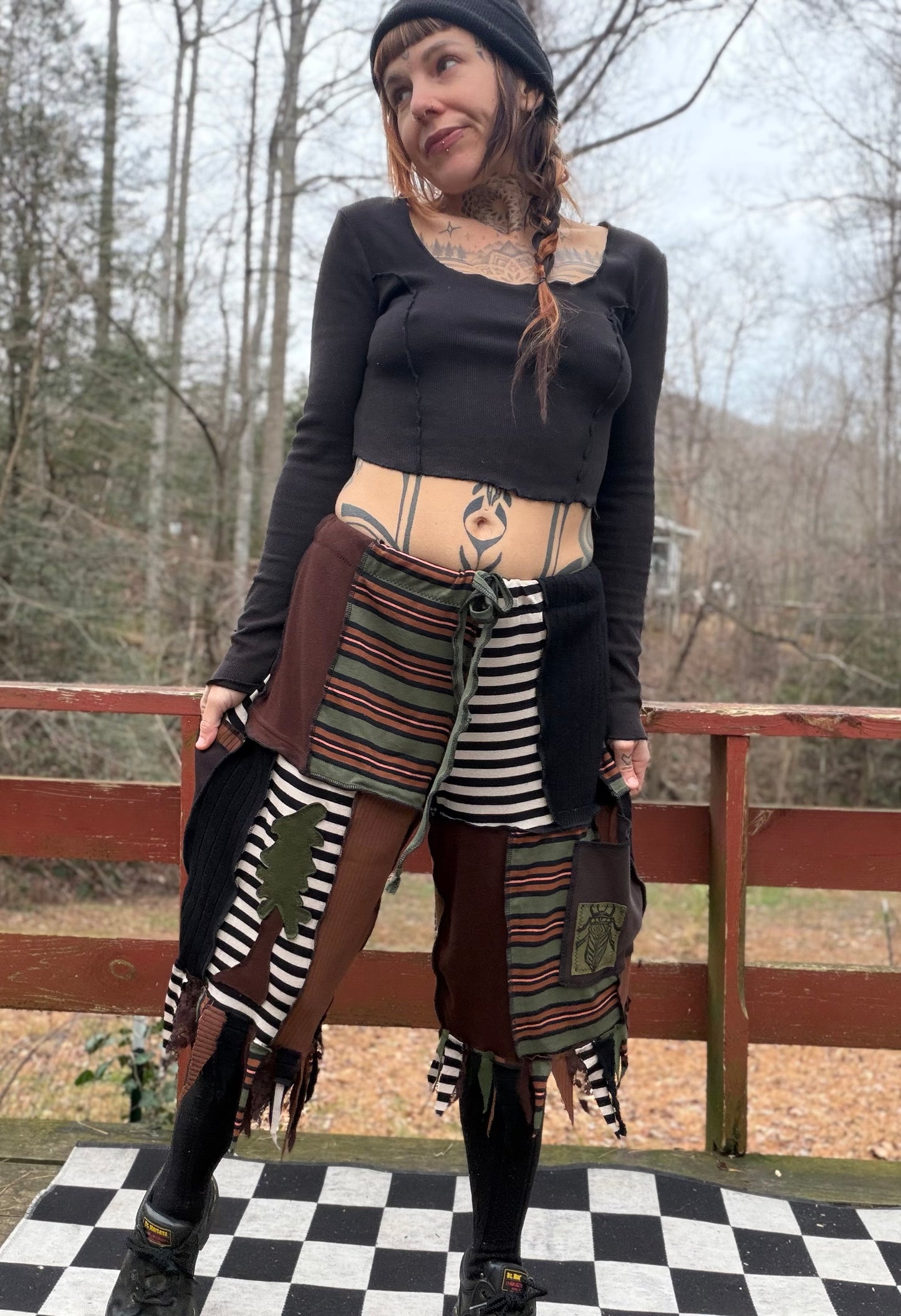 Pine Pixie Baggy Jester Shorts