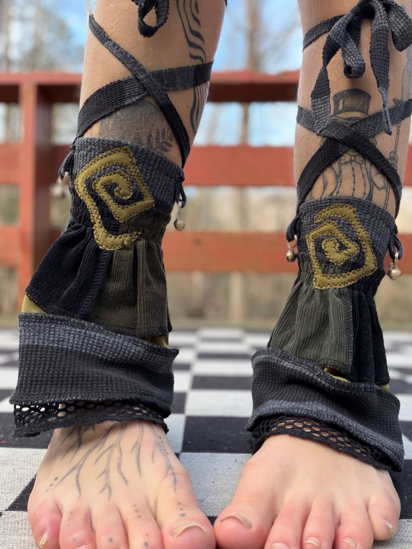 Grunge Fae Spiral Cuffs
