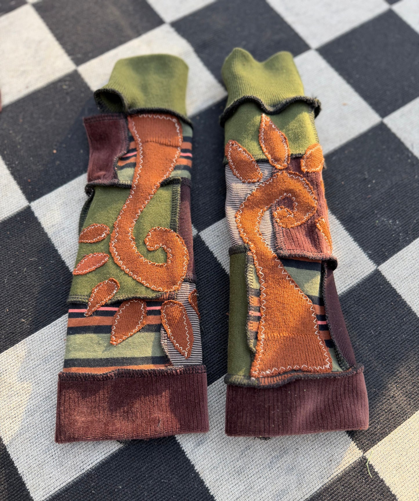 Desert Fern Arm Warmers