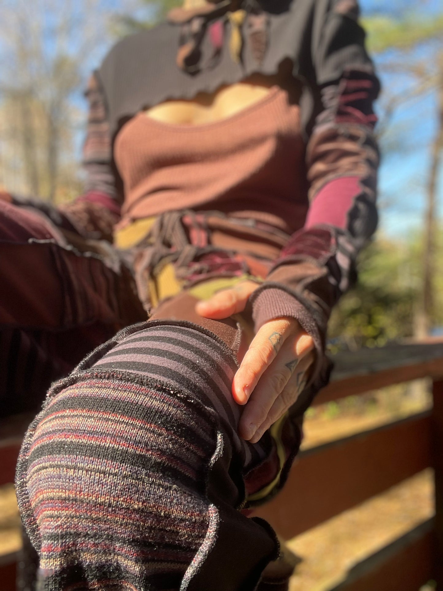 Romantic Pirate Jester Bell Pants