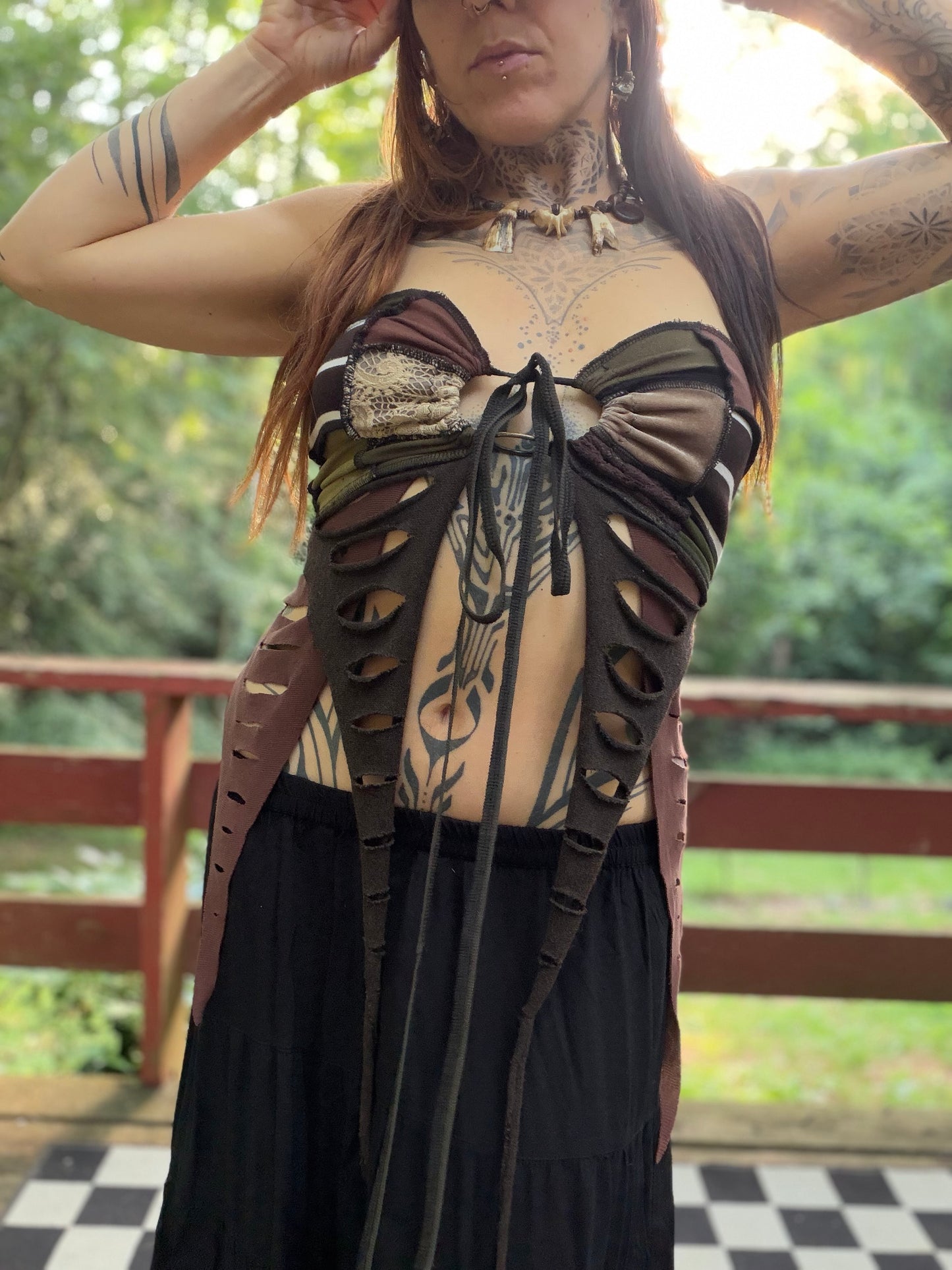 Desert Sun Pirate Top