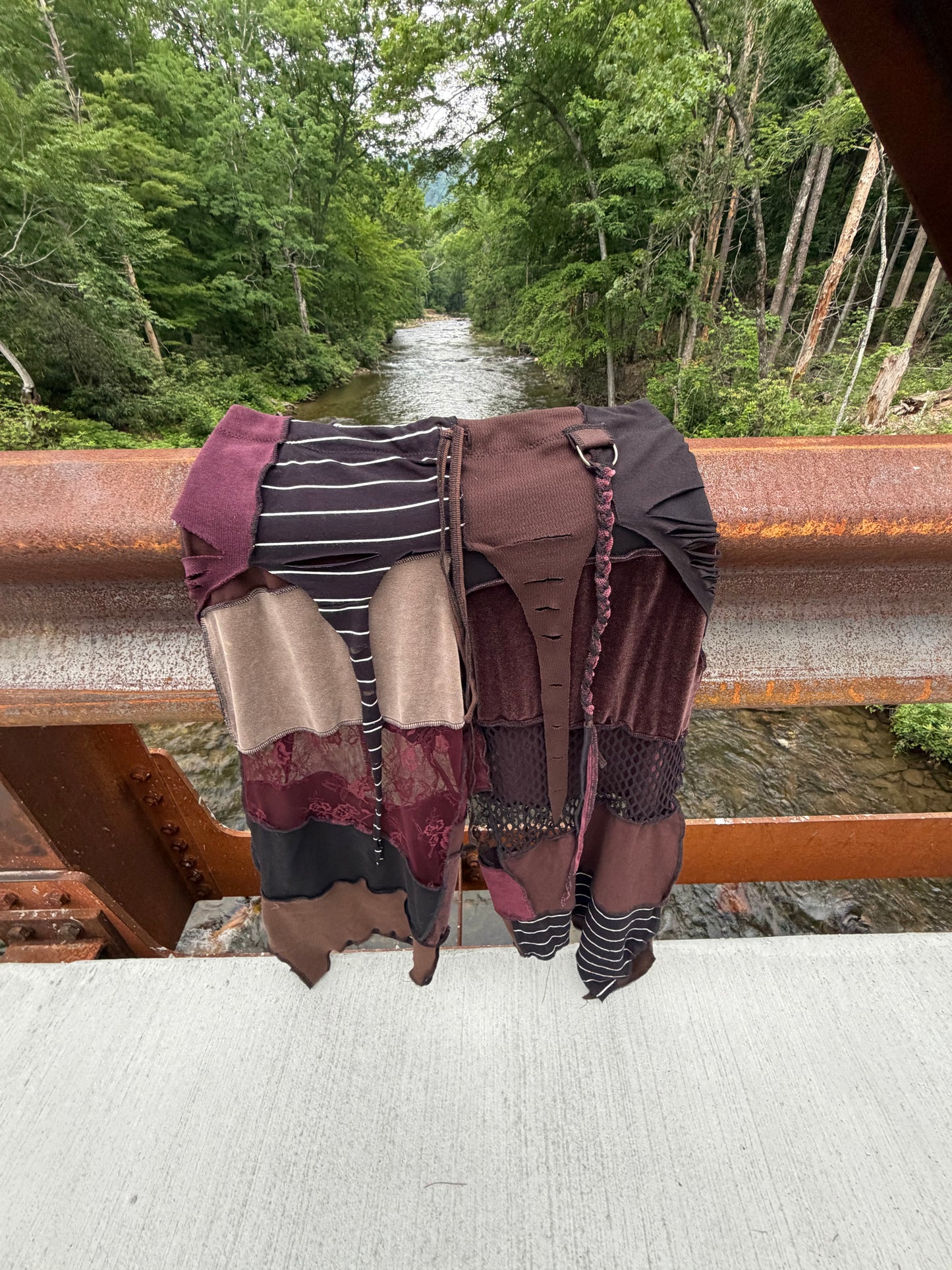 Mesh & Magick Pirate Tendril Skirt Pants
