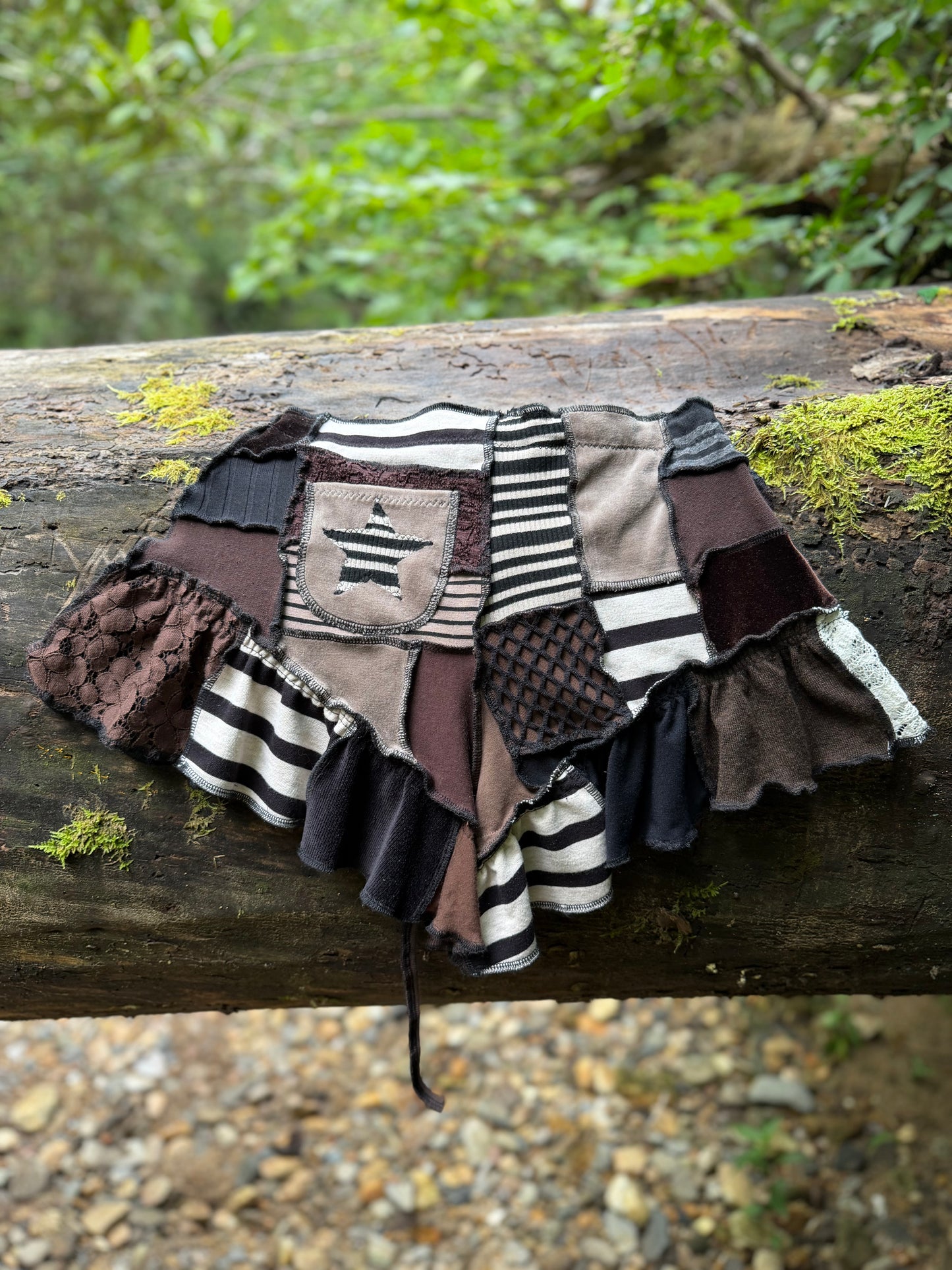 Yin & Yang Ruffle Shorts