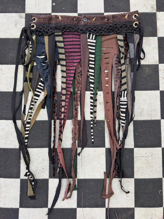 Punk & Proper Micro Belt Skirt with Hardware
