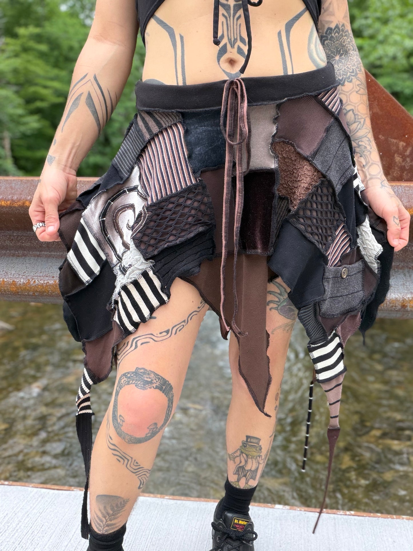 Scrappy Earthling Tendril Fae Skirt