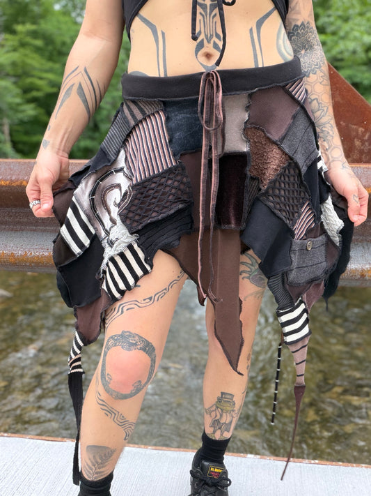 Scrappy Earthling Tendril Fae Skirt
