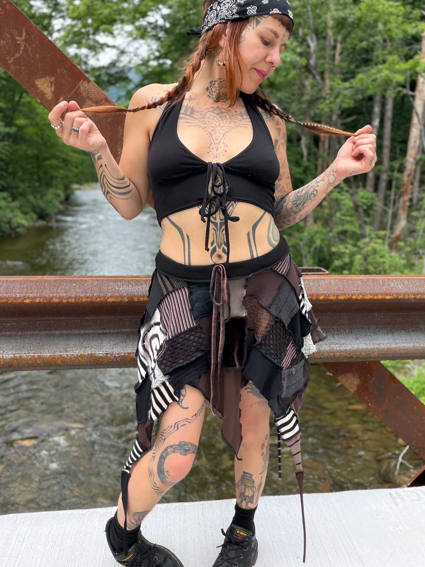 Scrappy Earthling Tendril Fae Skirt