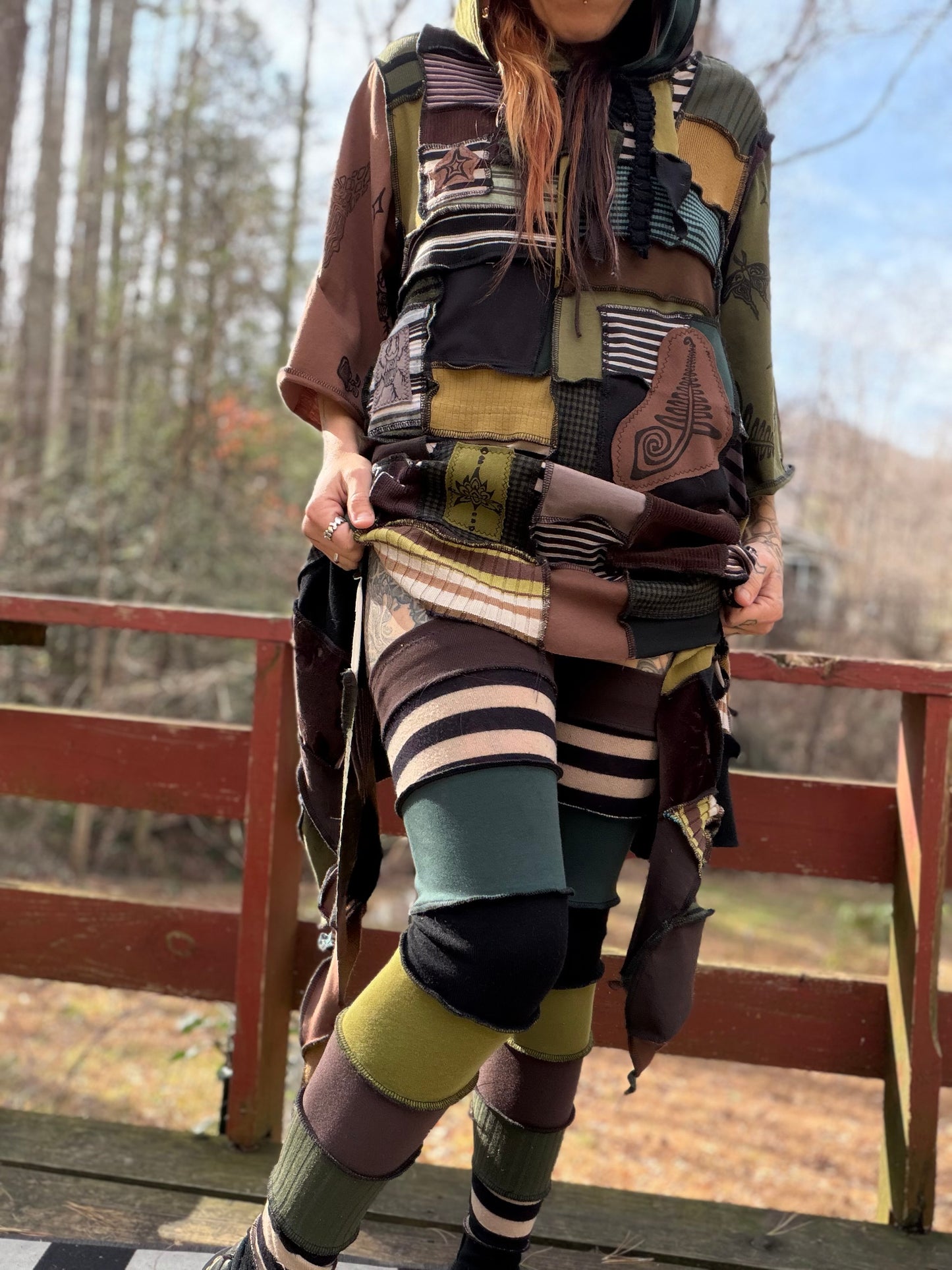 The Alchemist ~ Artsy Wizard Shirt Dress