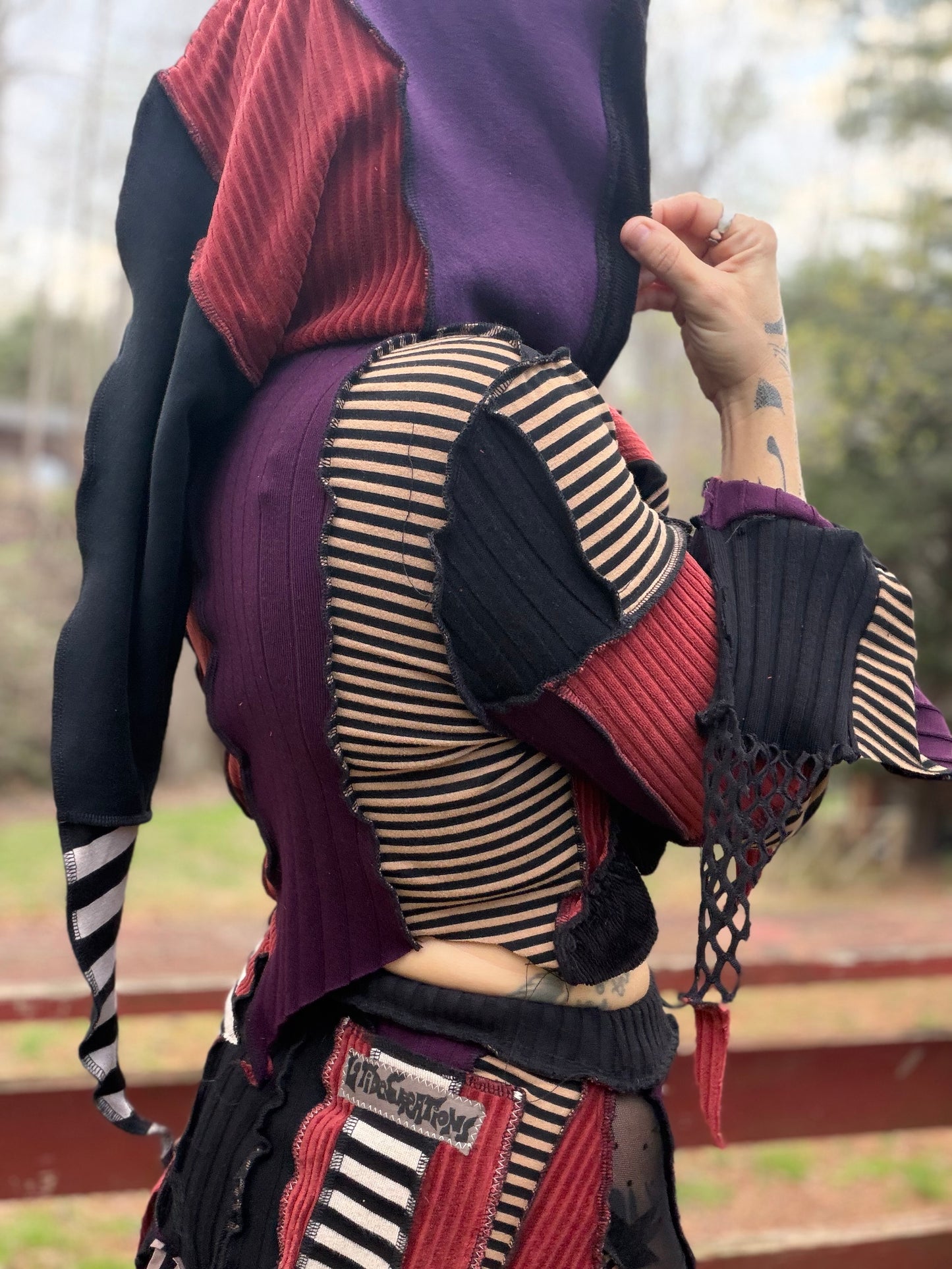 Goth Circus Wizard Hood Bolero