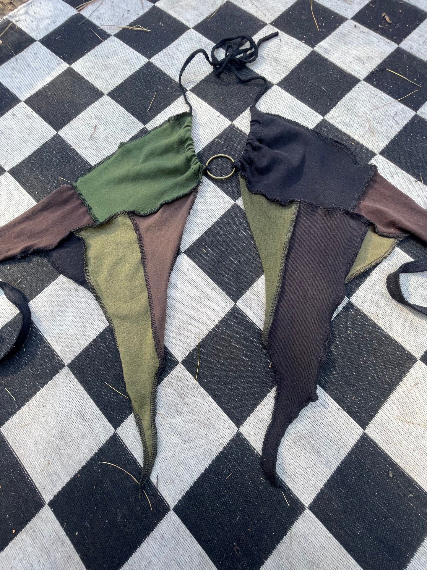 Earthy Butterfly Top