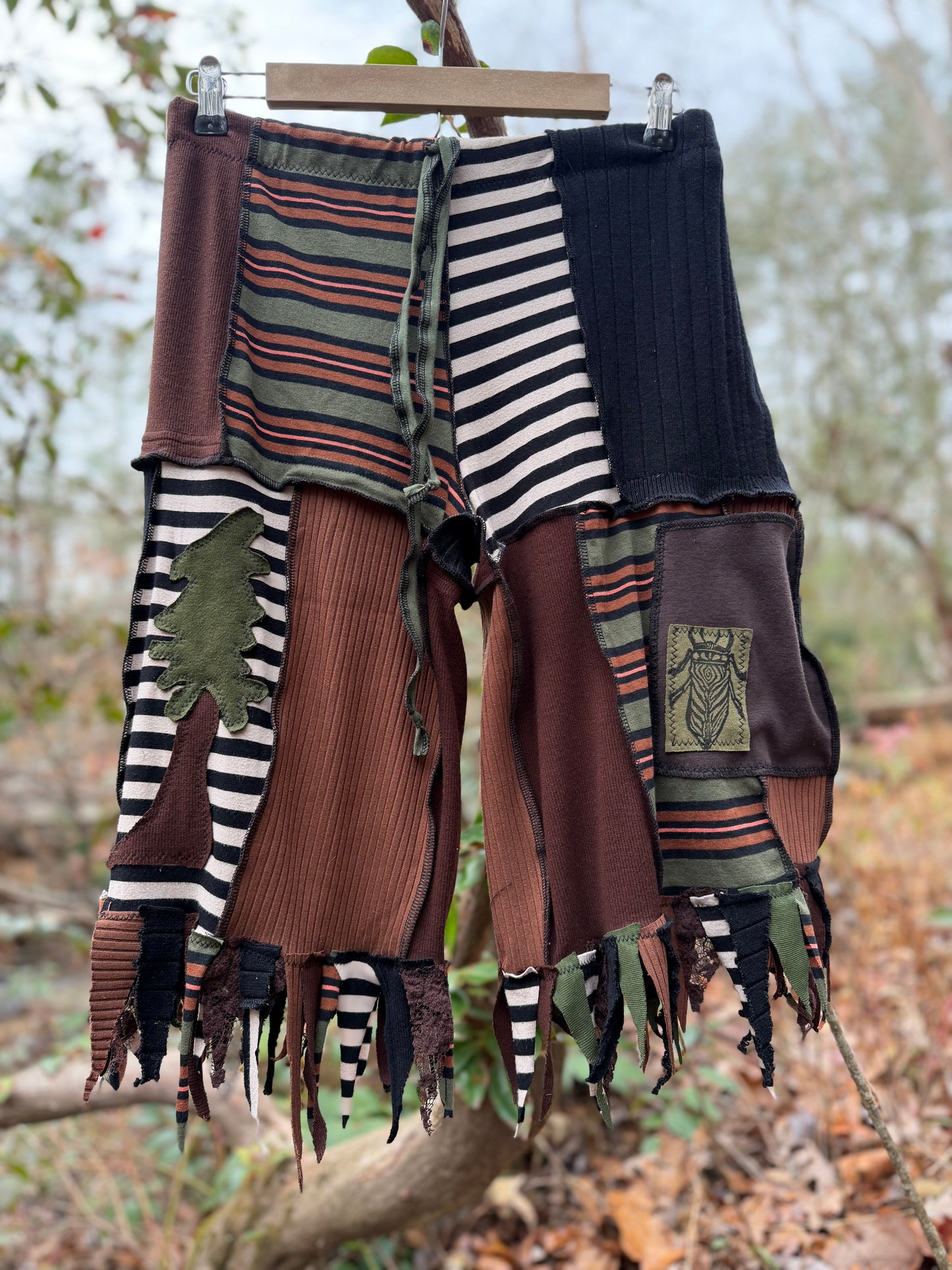 Pine Pixie Baggy Jester Shorts