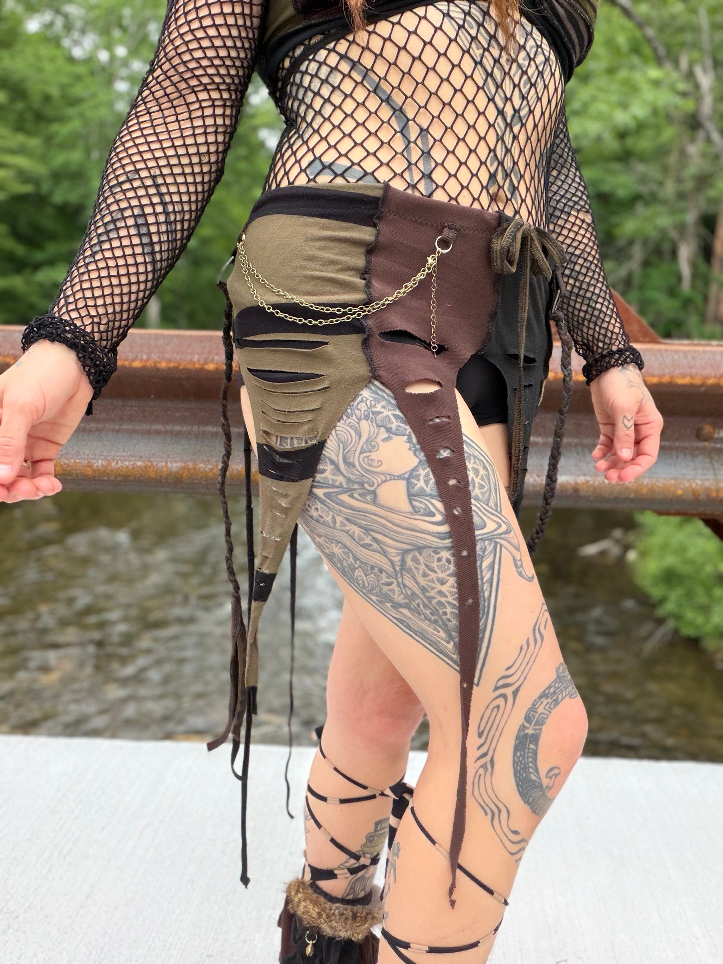Earth Magick Micro Scrap Skirt Belt