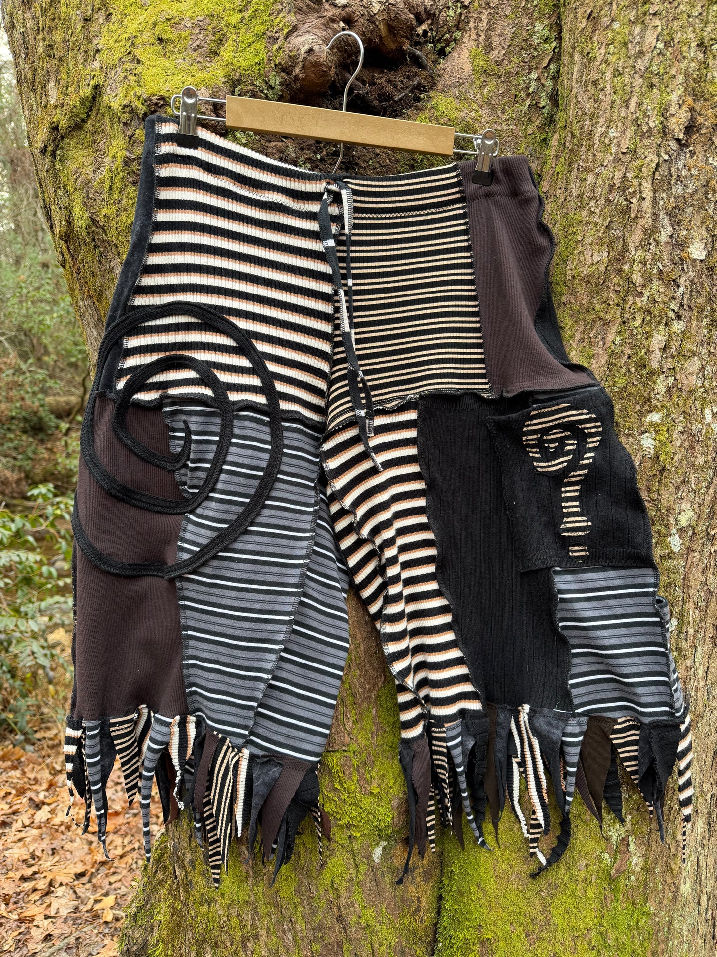 Spiral Out Baggy Jester Shorts