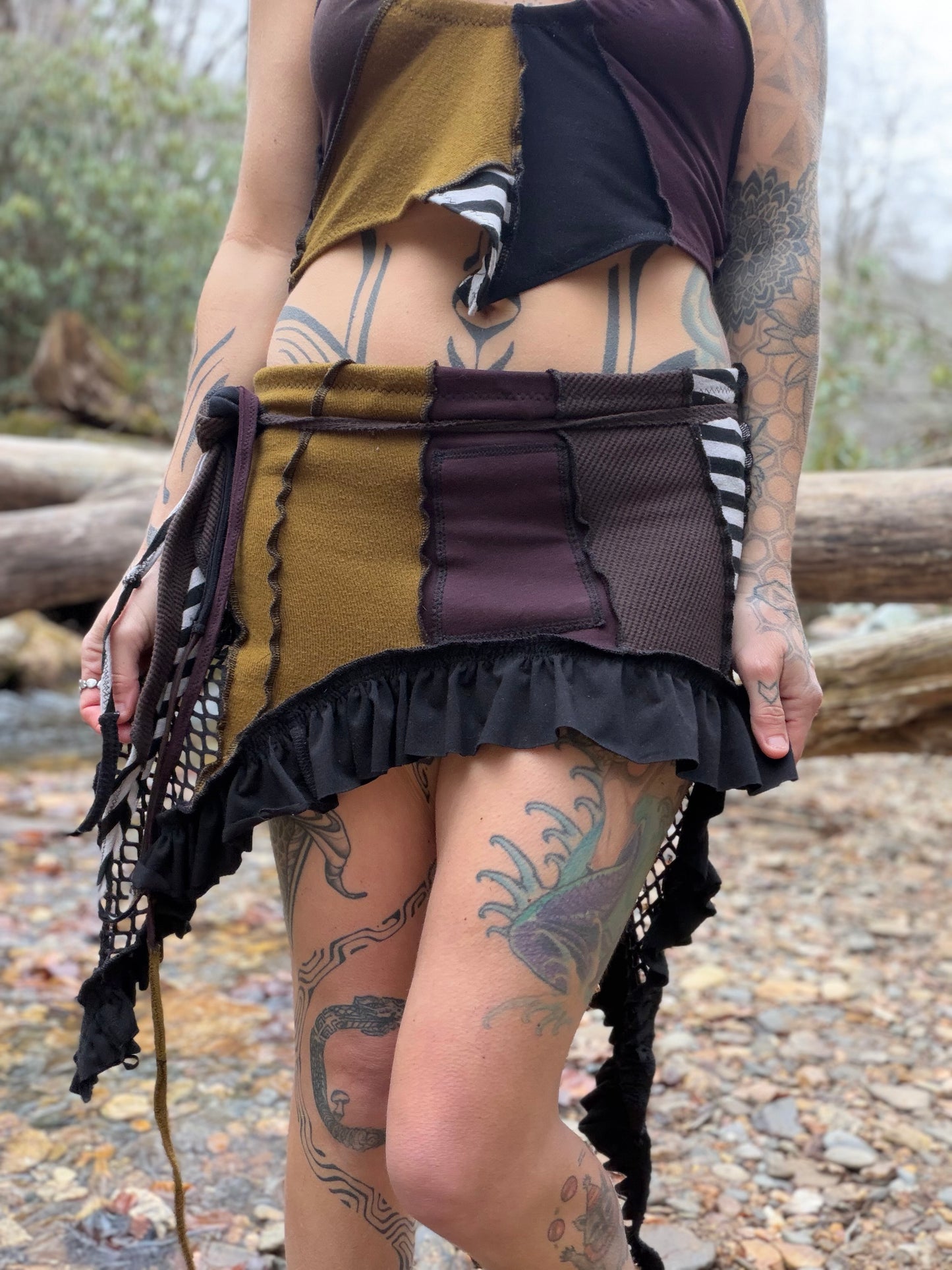 Grunge Fae Wrap Mini