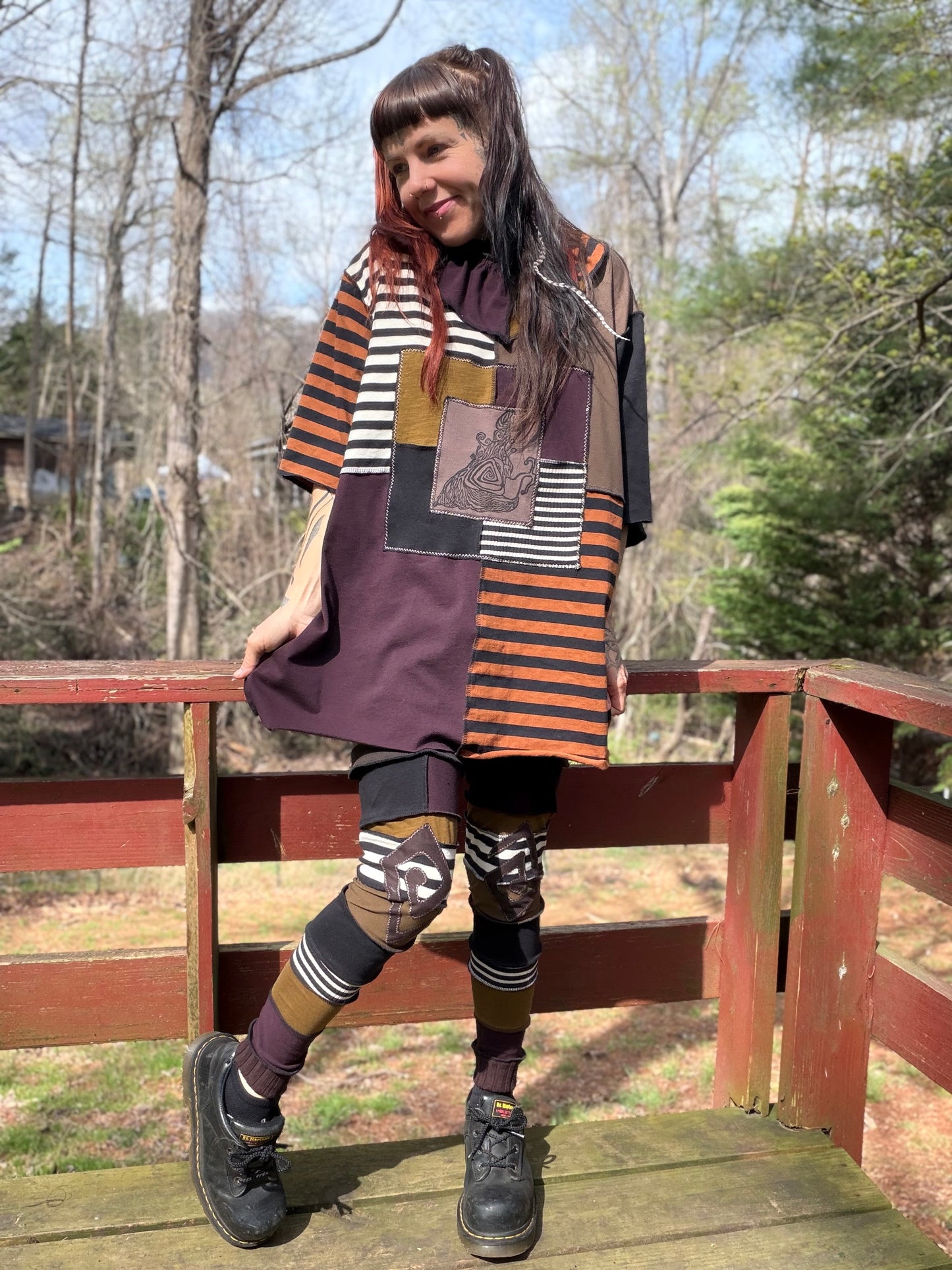 Grunge Snail Clown T