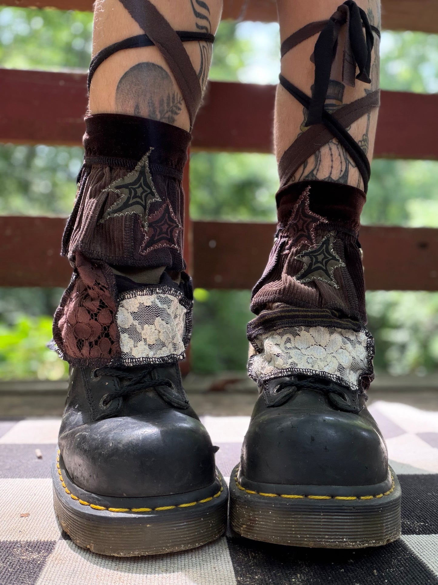 Lace & Stars Boot Cuffs