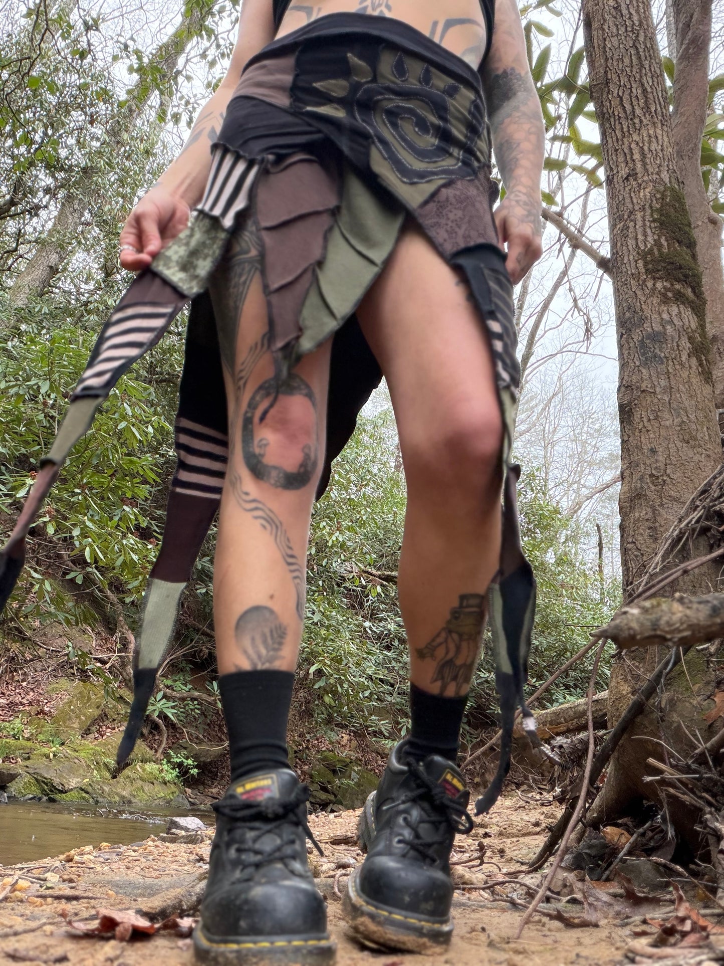 Fern fae tendril pixie skirt