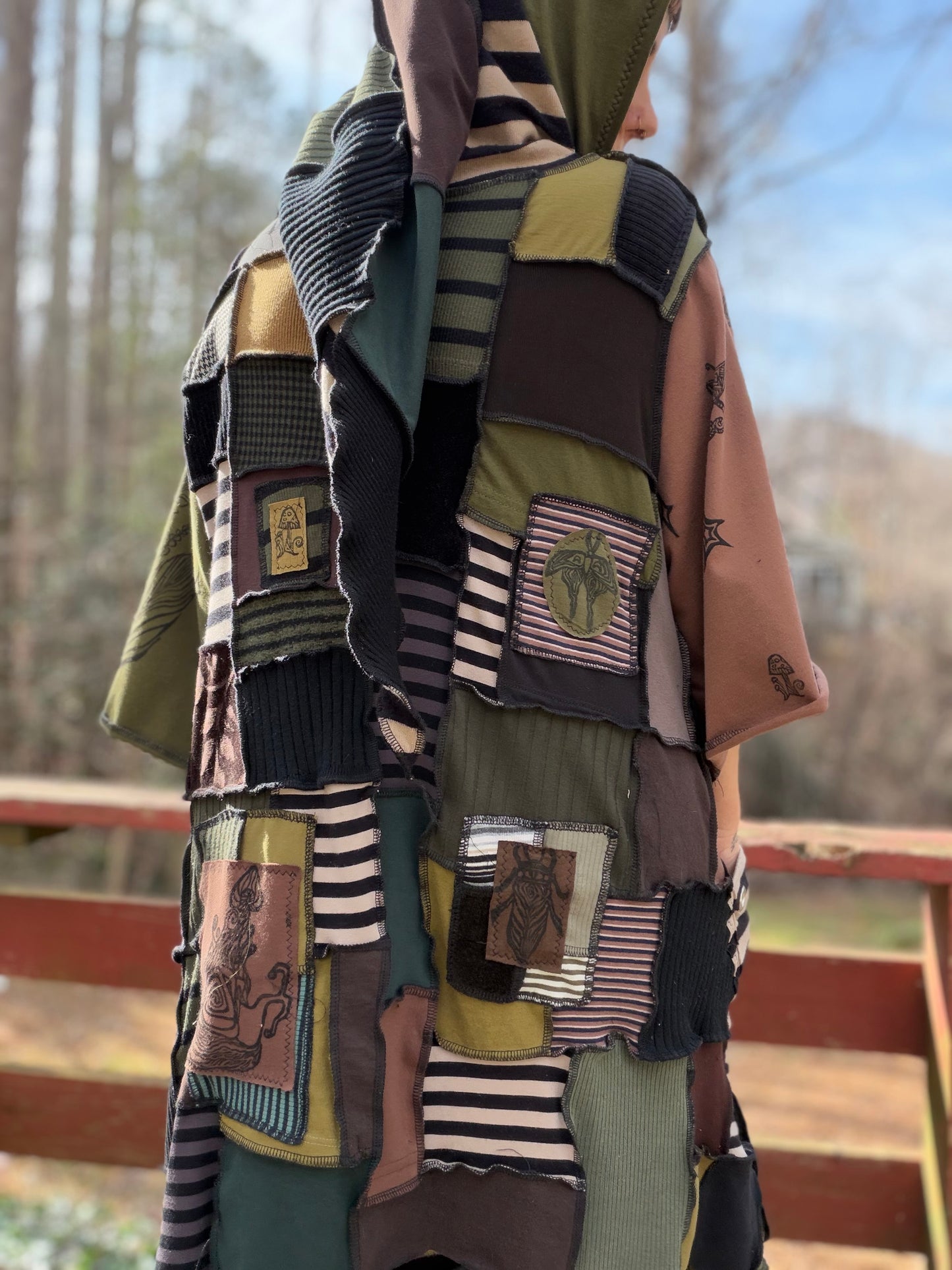 The Alchemist ~ Artsy Wizard Shirt Dress