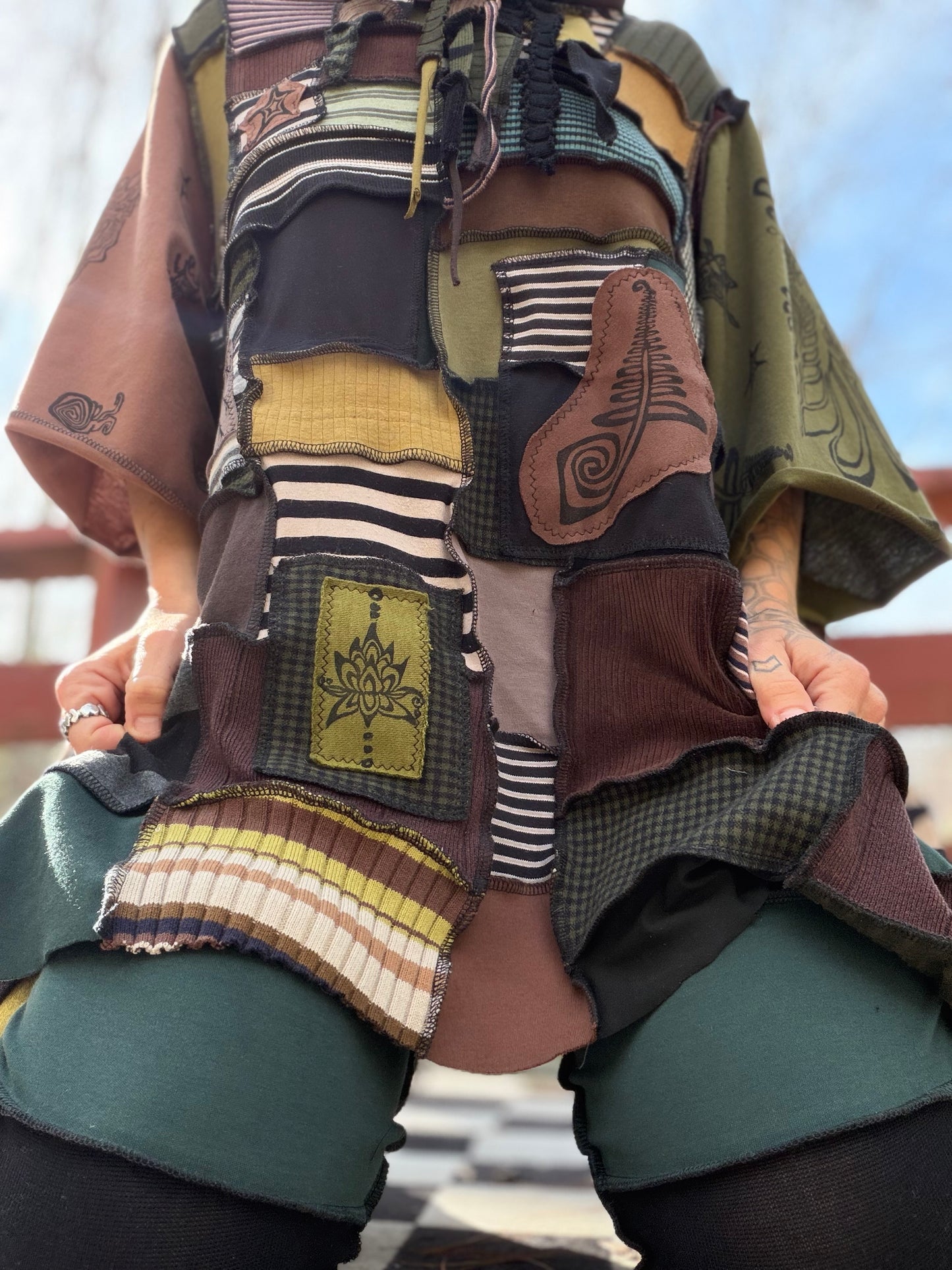 The Alchemist ~ Artsy Wizard Shirt Dress