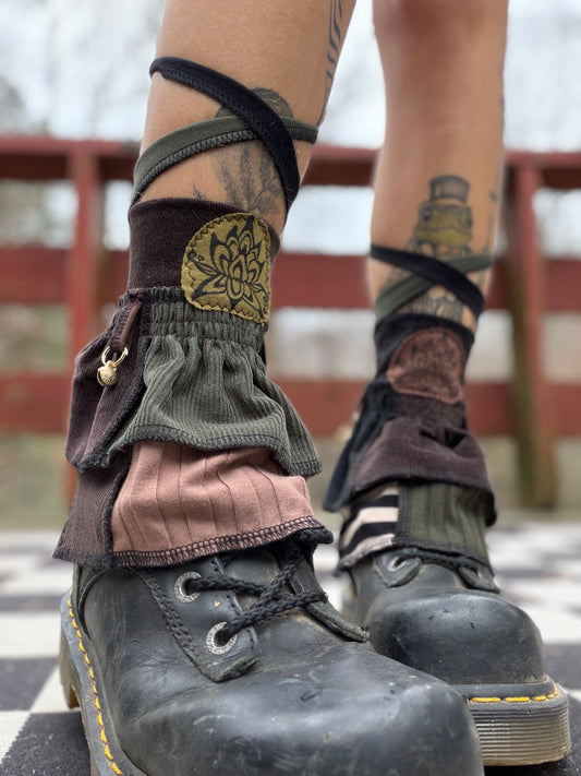 “Rise from the Mud” boot cuffs