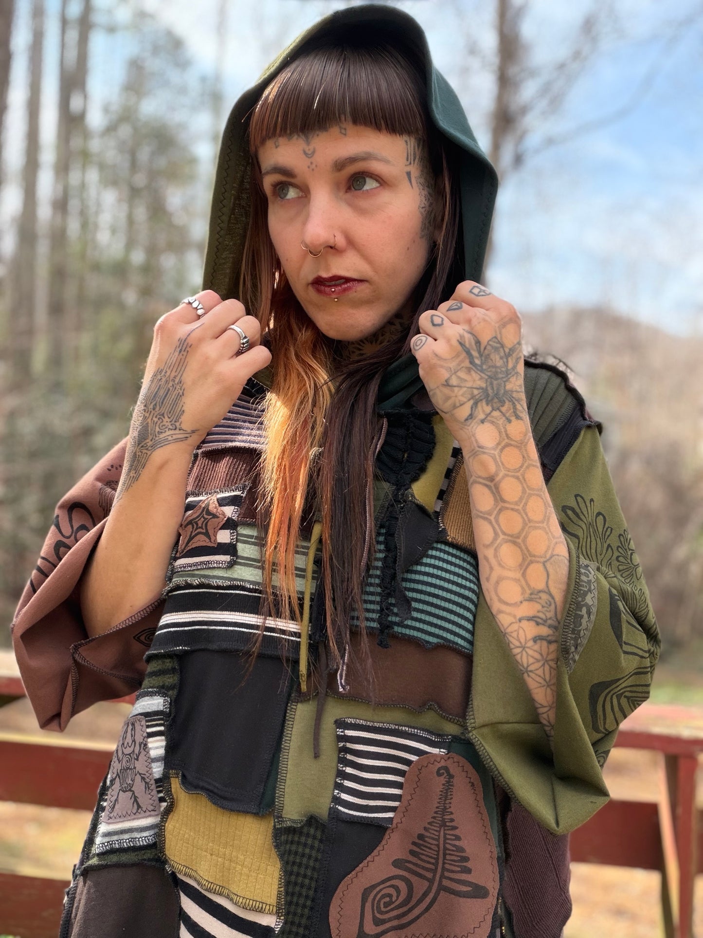 The Alchemist ~ Artsy Wizard Shirt Dress