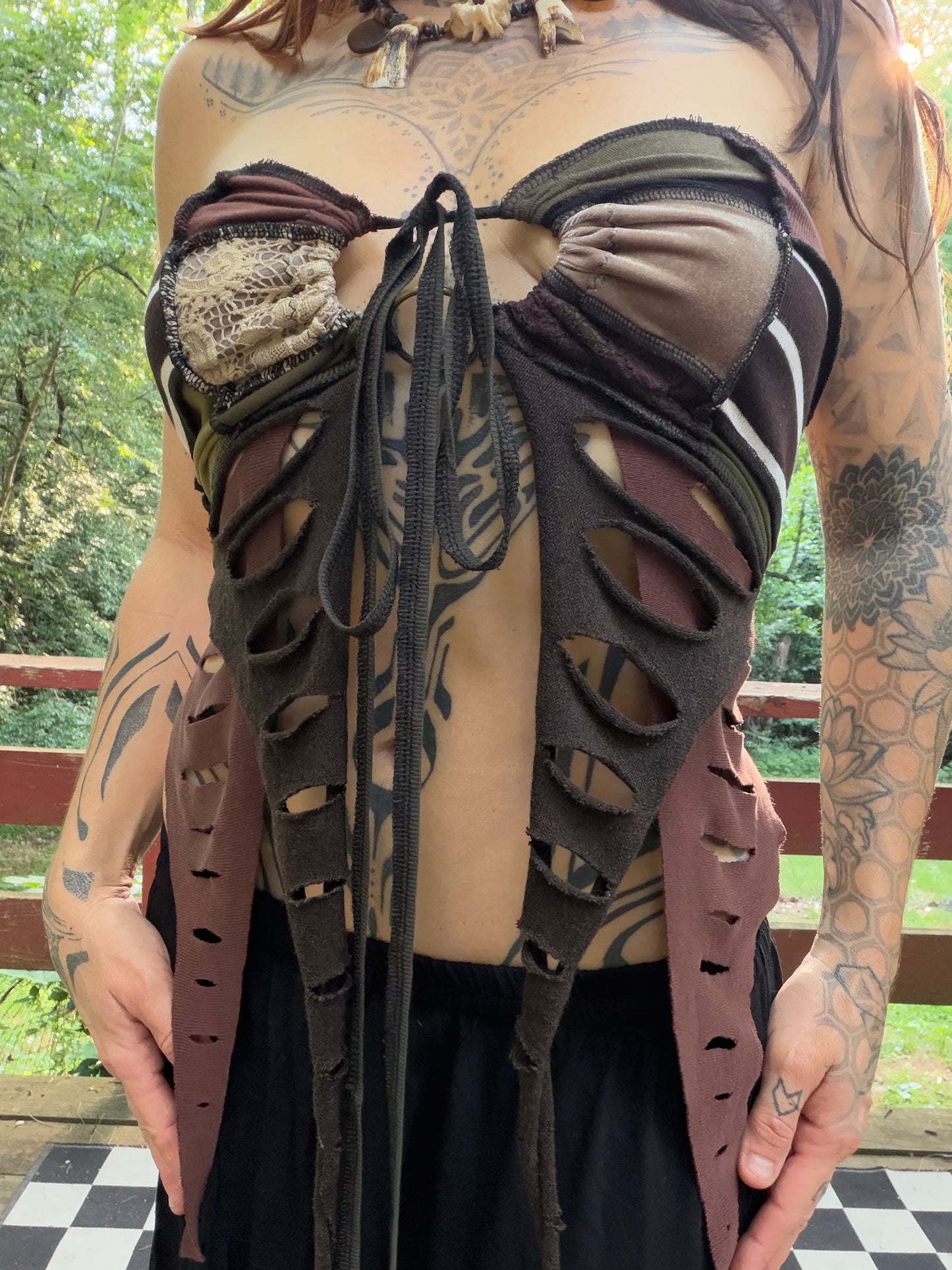 Desert Sun Pirate Top