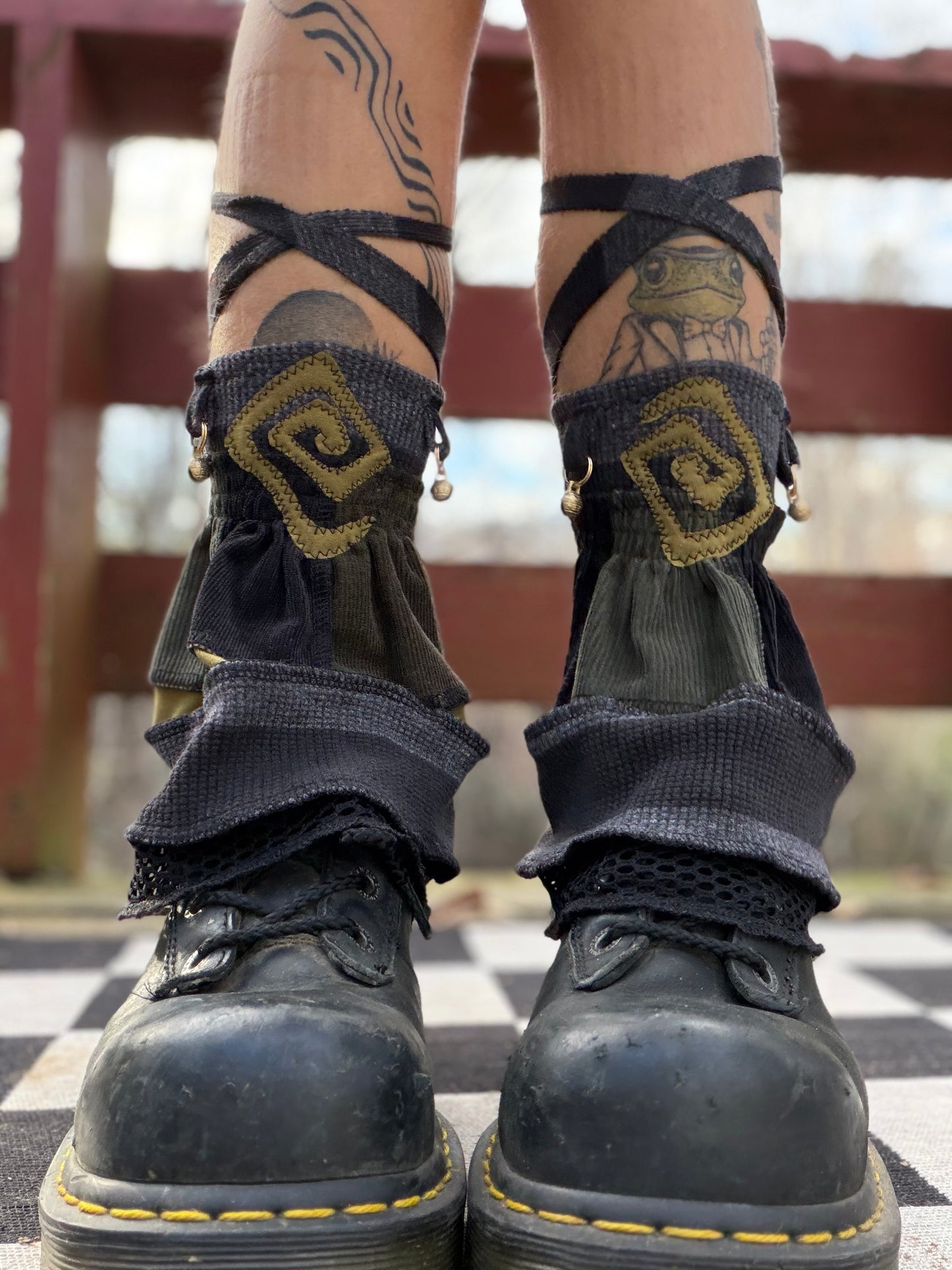 Grunge Fae Spiral Cuffs
