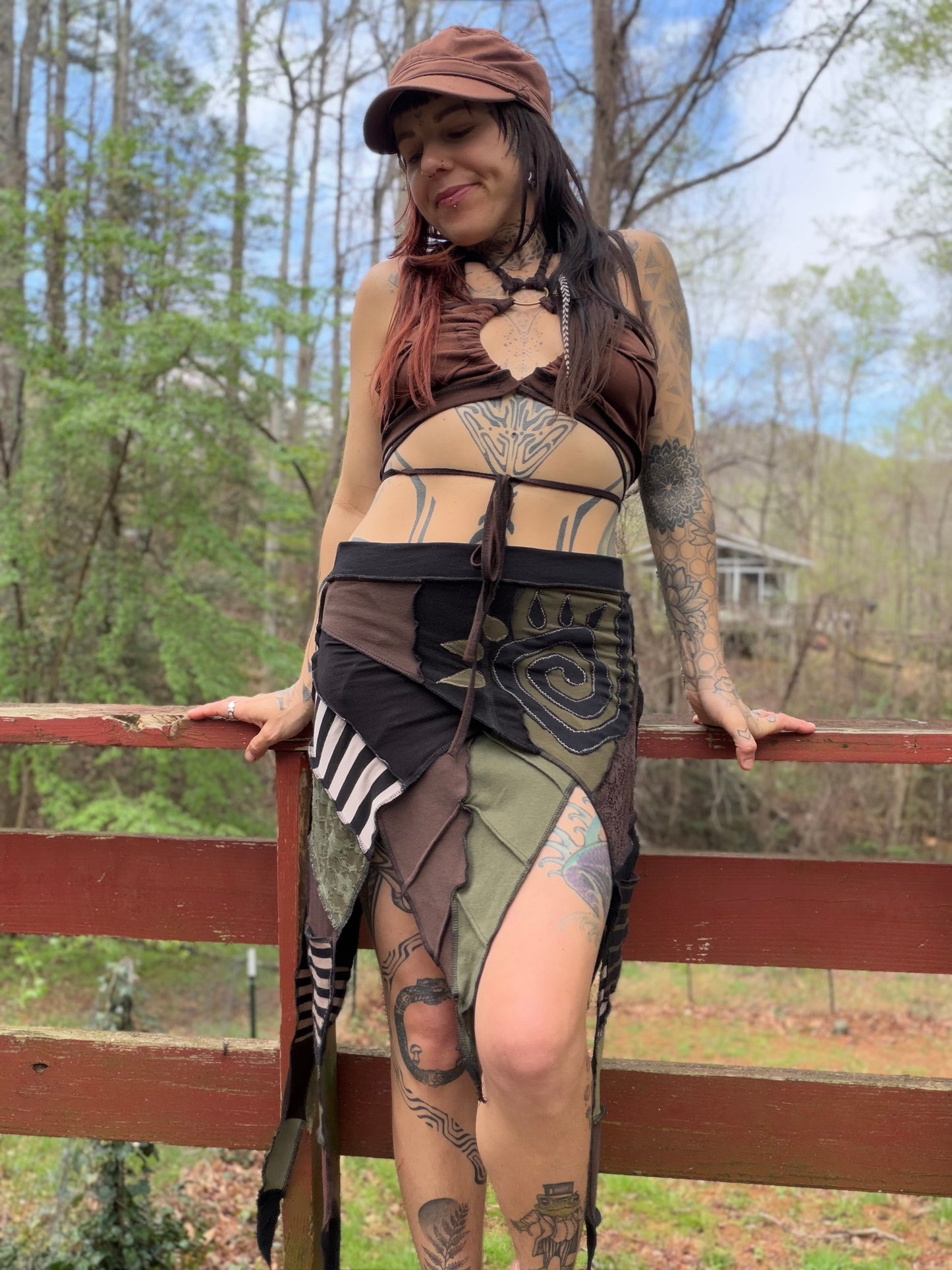Fern fae tendril pixie skirt