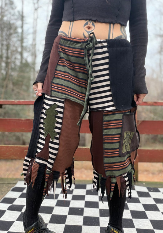 Pine Pixie Baggy Jester Shorts