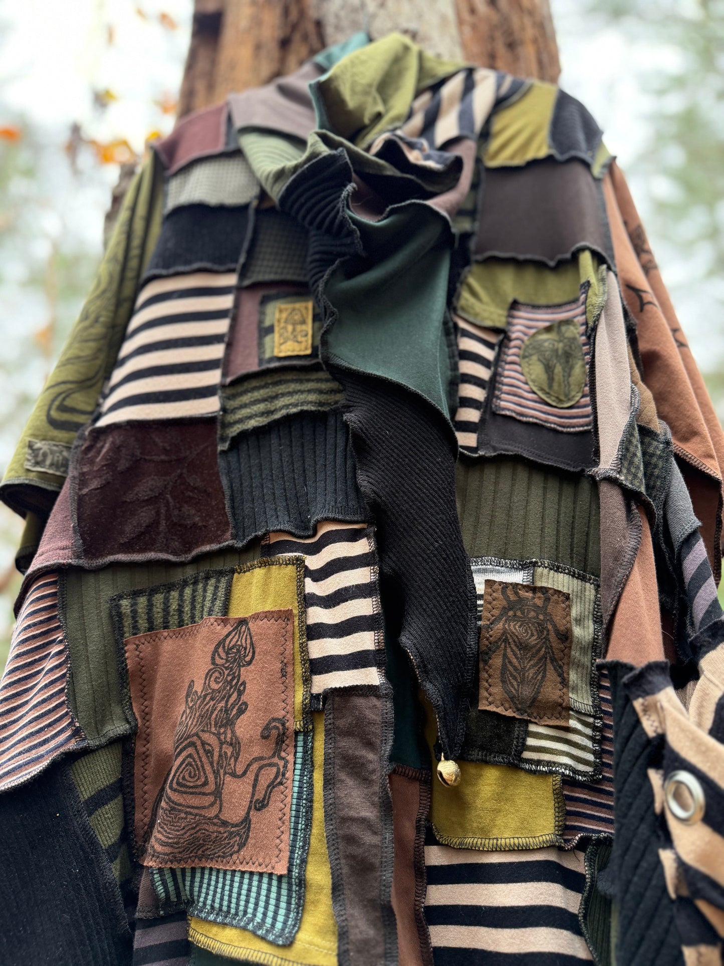 The Alchemist ~ Artsy Wizard Shirt Dress