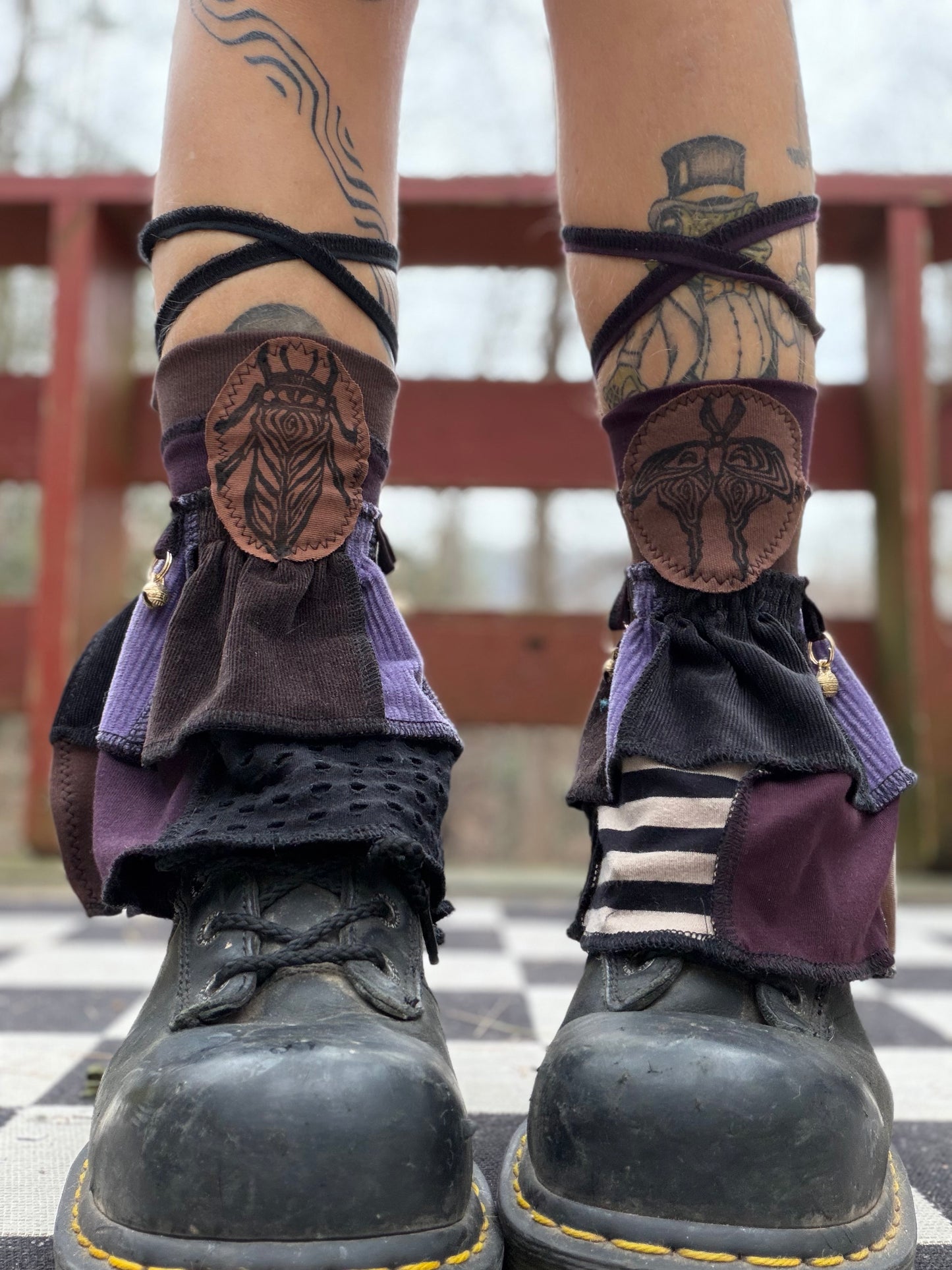 Transform ~* Corset tie boot cuffs